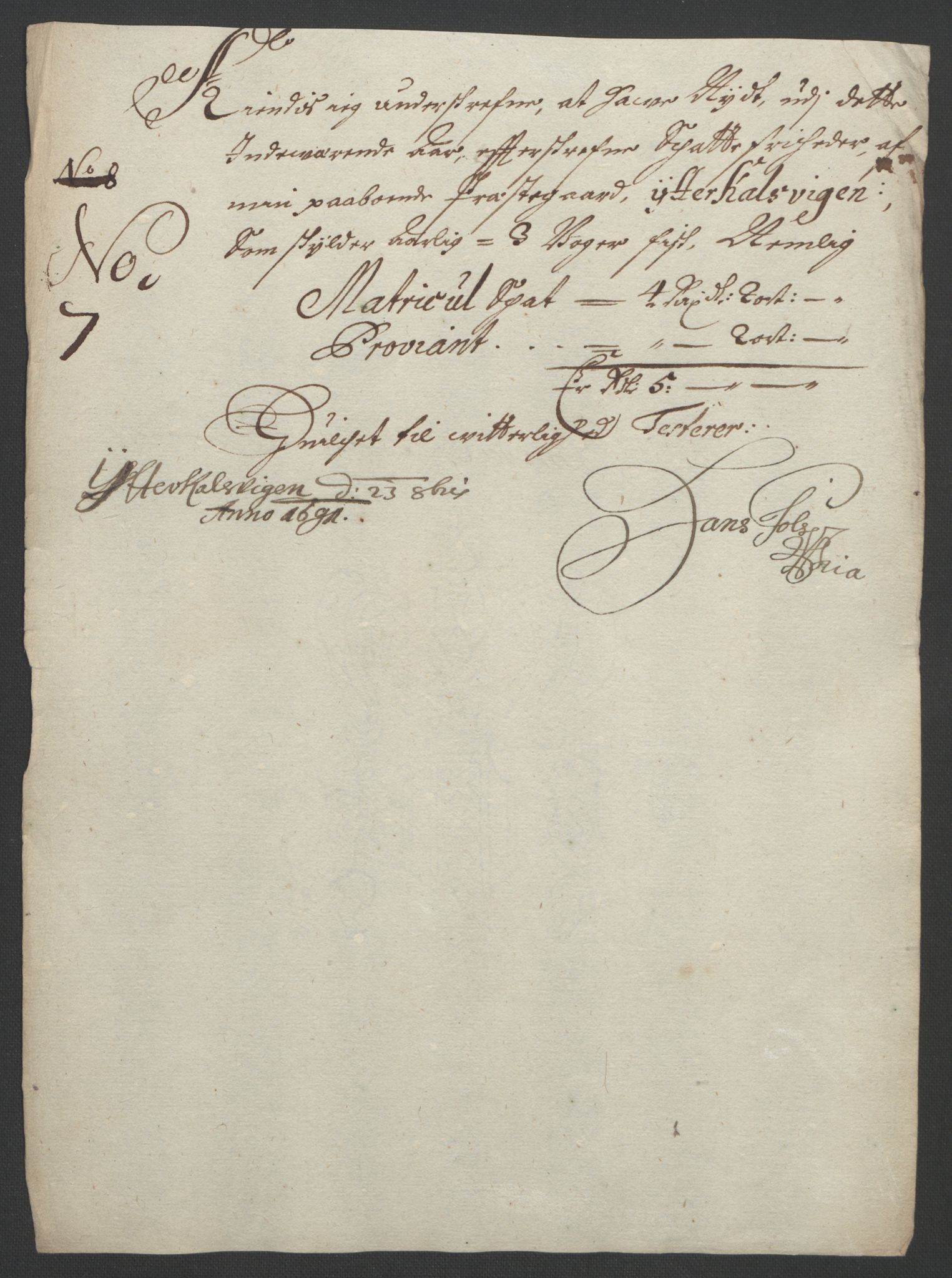 Rentekammeret inntil 1814, Reviderte regnskaper, Fogderegnskap, AV/RA-EA-4092/R55/L3649: Fogderegnskap Romsdal, 1690-1691, p. 349