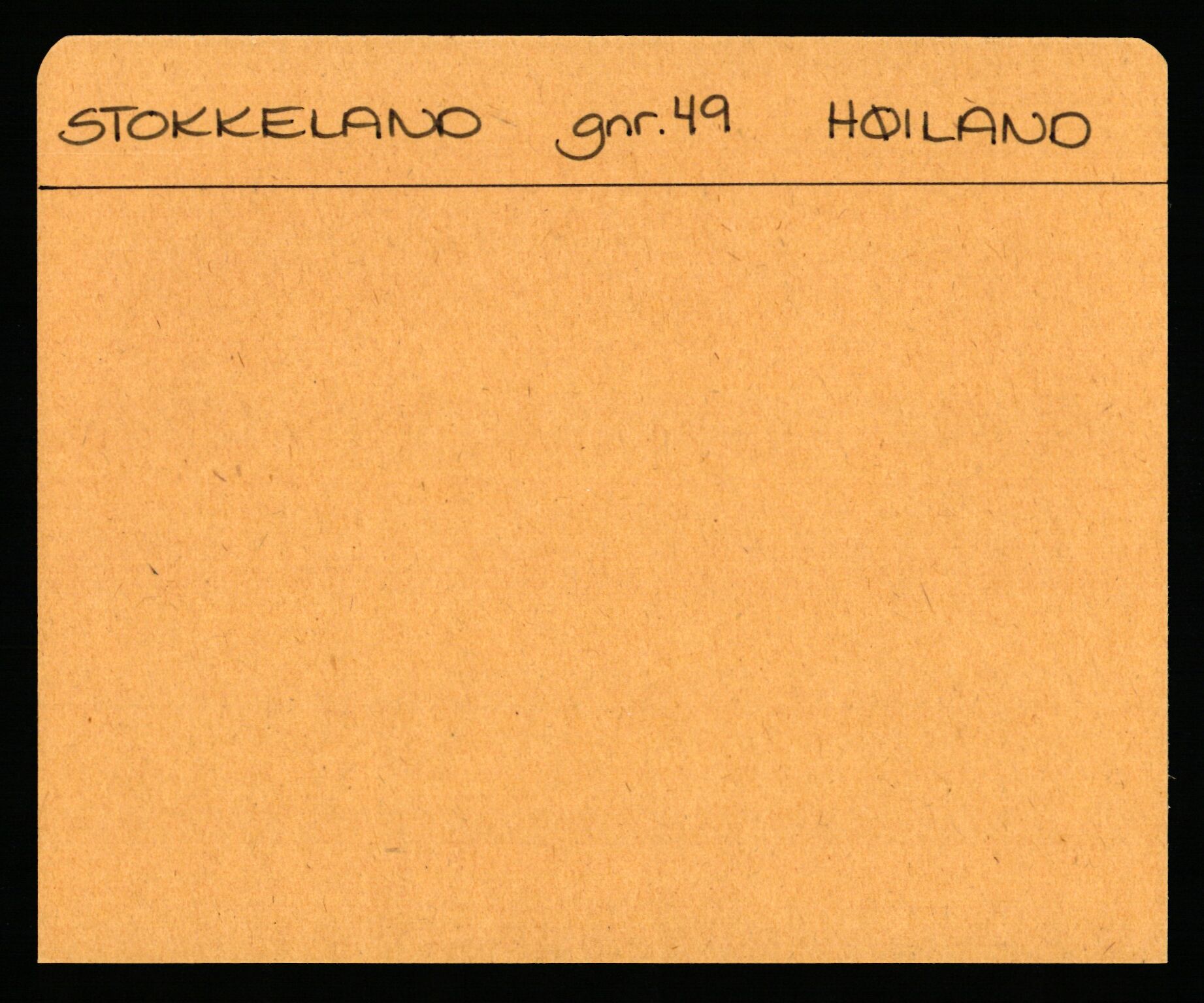 Statsarkivet i Stavanger, AV/SAST-A-101971/03/Y/Ym/L0056: Åstedskort sortert etter gårdsnavn: Stokkeland - Sund, 1600-1950, p. 1