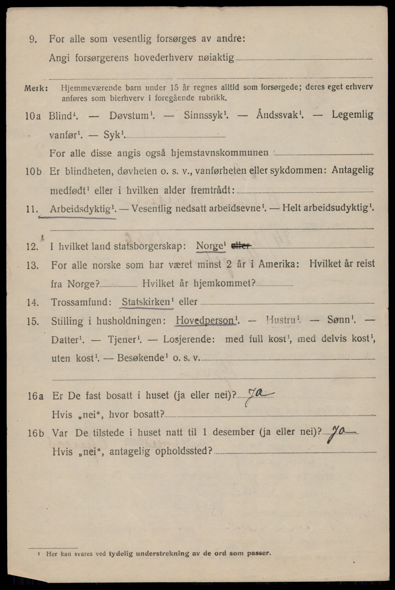 SAST, 1920 census for Haugesund, 1920, p. 12808