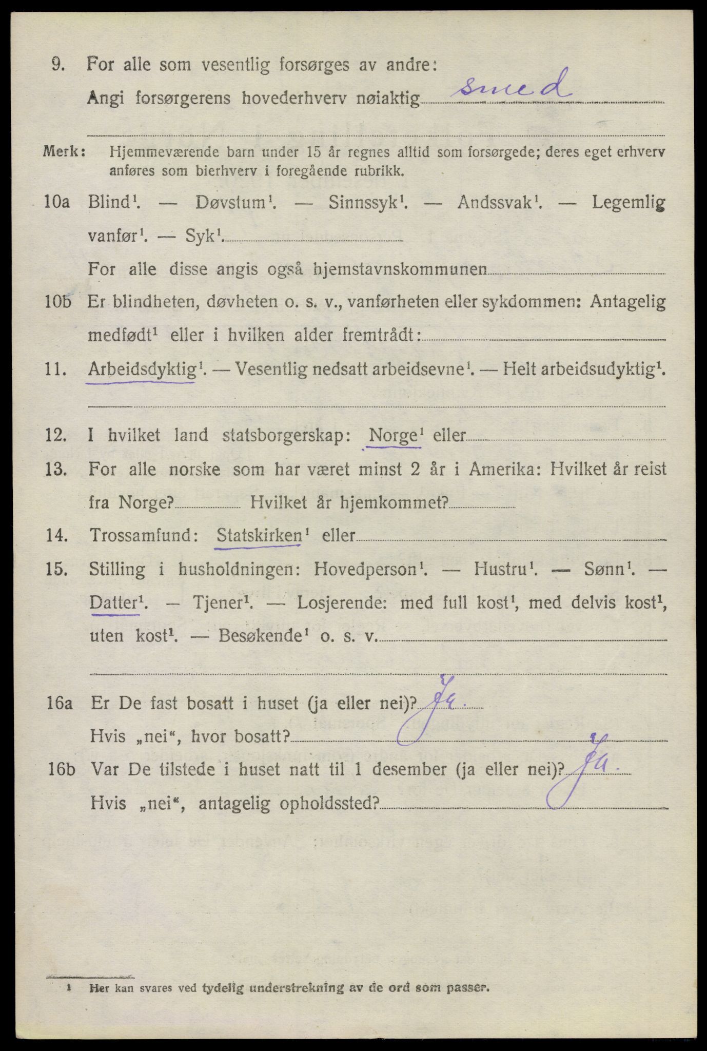 SAO, 1920 census for Kråkerøy, 1920, p. 5351