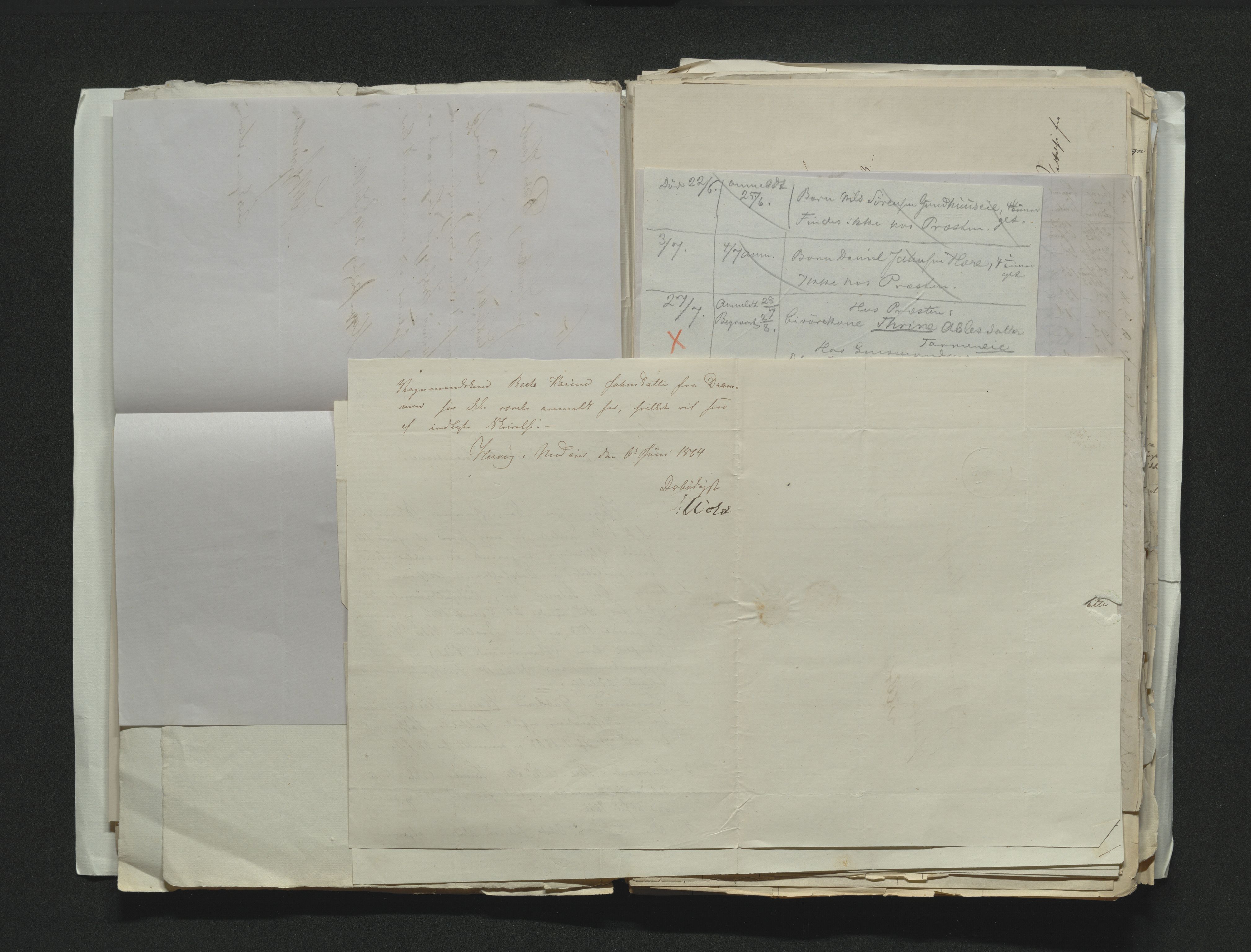 Eiker, Modum og Sigdal sorenskriveri, AV/SAKO-A-123/H/Ha/Hab/L0011: Dødsfallsmeldinger, 1862-1865, p. 220