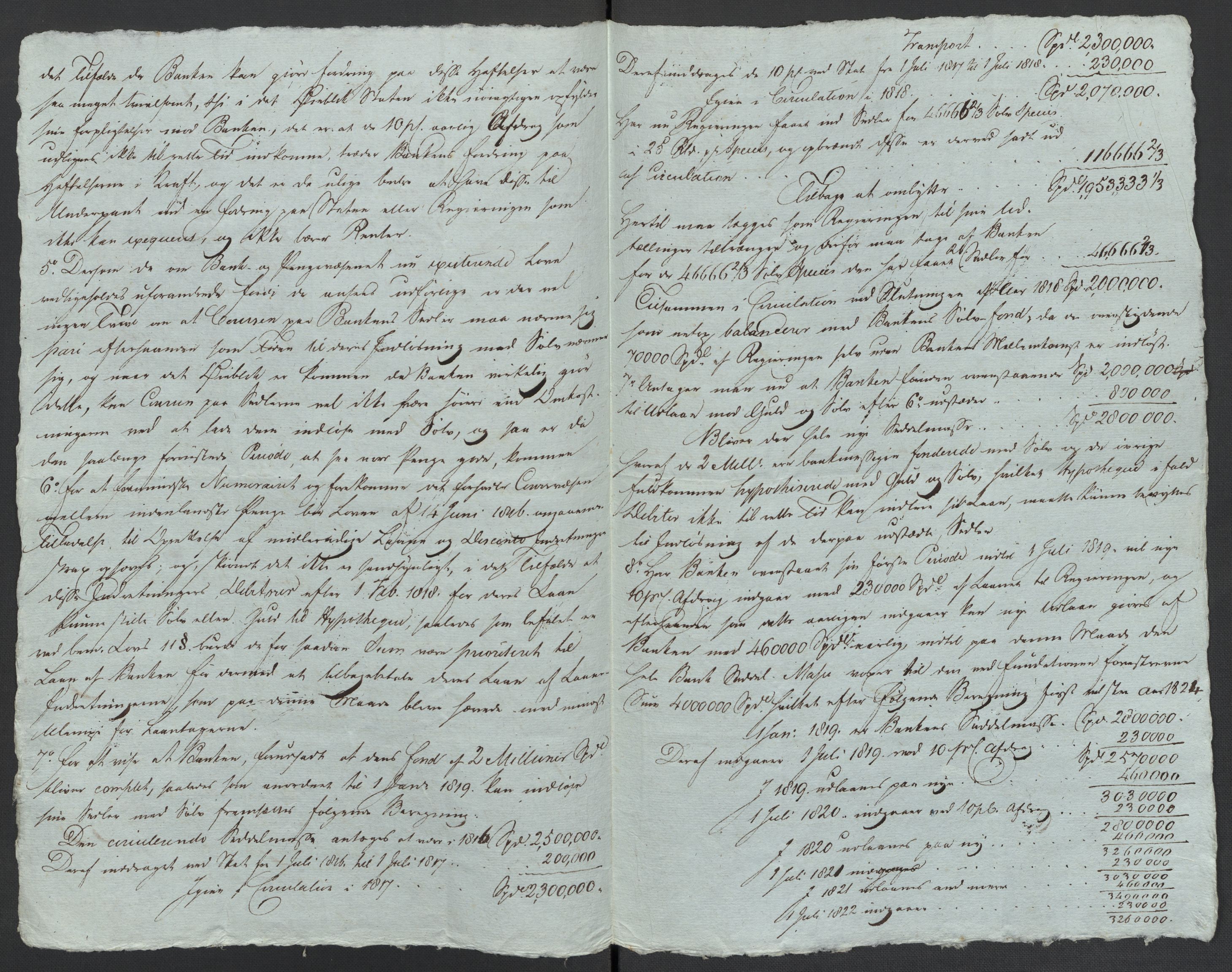 Christie, Wilhelm Frimann Koren, AV/RA-PA-0014/F/L0005: Christies dokumenter fra Stortinget, 1815-1816, p. 321