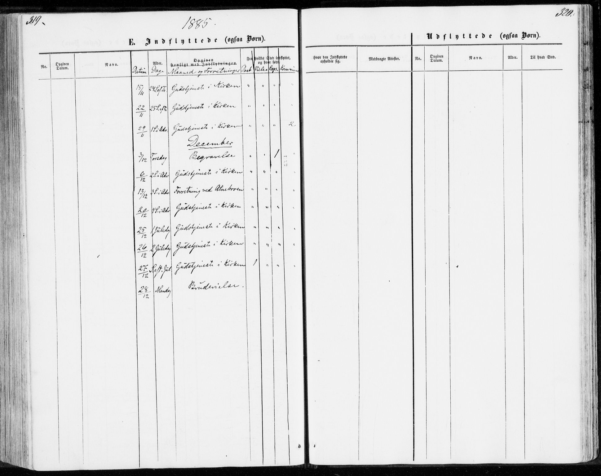 Sollia prestekontor, AV/SAH-PREST-050/H/Ha/Haa/L0001: Parish register (official) no. 1, 1856-1885, p. 319-320