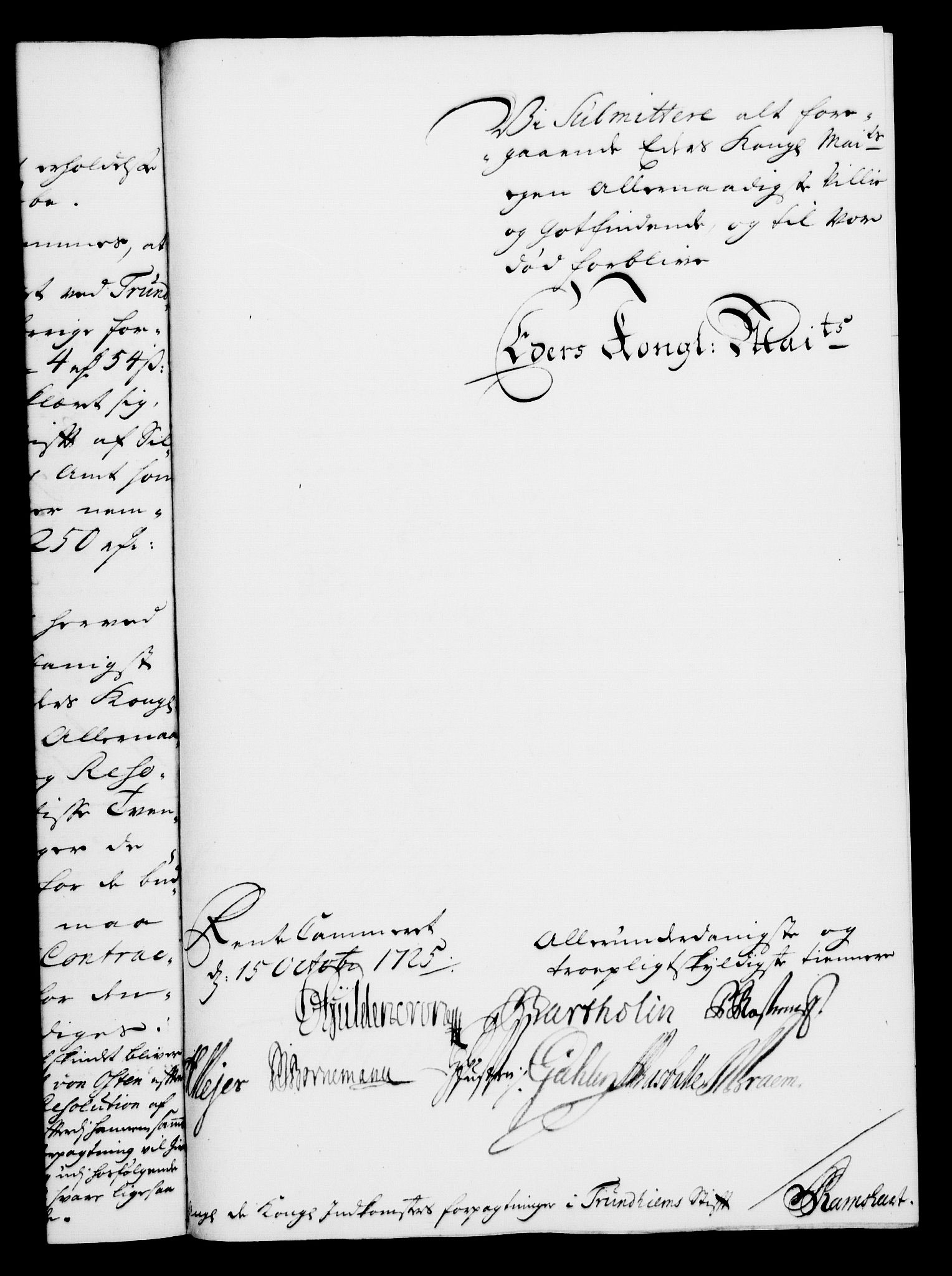 Rentekammeret, Kammerkanselliet, RA/EA-3111/G/Gf/Gfa/L0008: Norsk relasjons- og resolusjonsprotokoll (merket RK 52.8), 1725, p. 877