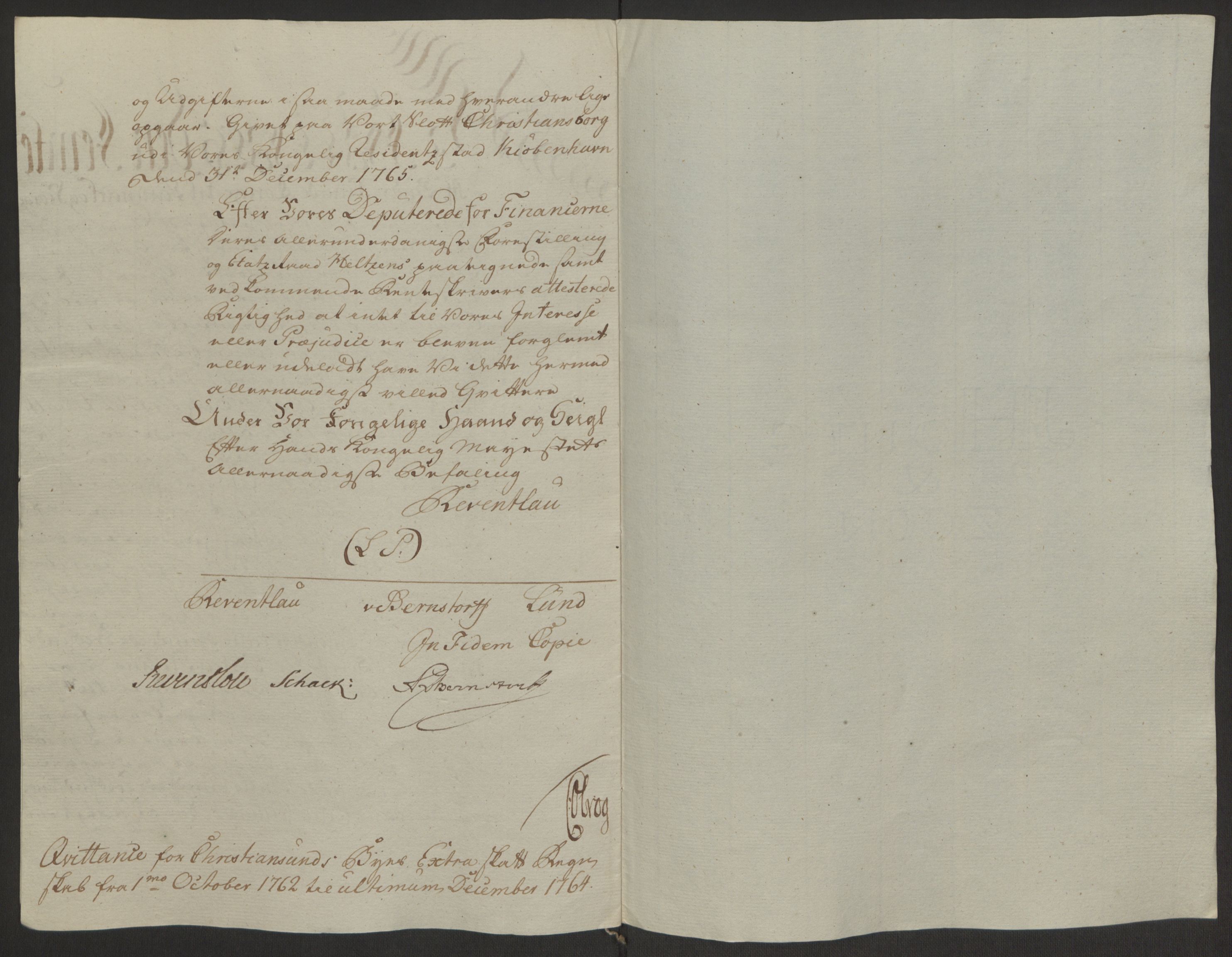 Rentekammeret inntil 1814, Reviderte regnskaper, Byregnskaper, AV/RA-EA-4066/R/Rr/L0495/0004: [R1] Kontribusjonsregnskap / Ekstraskatt, 1762-1772, p. 36