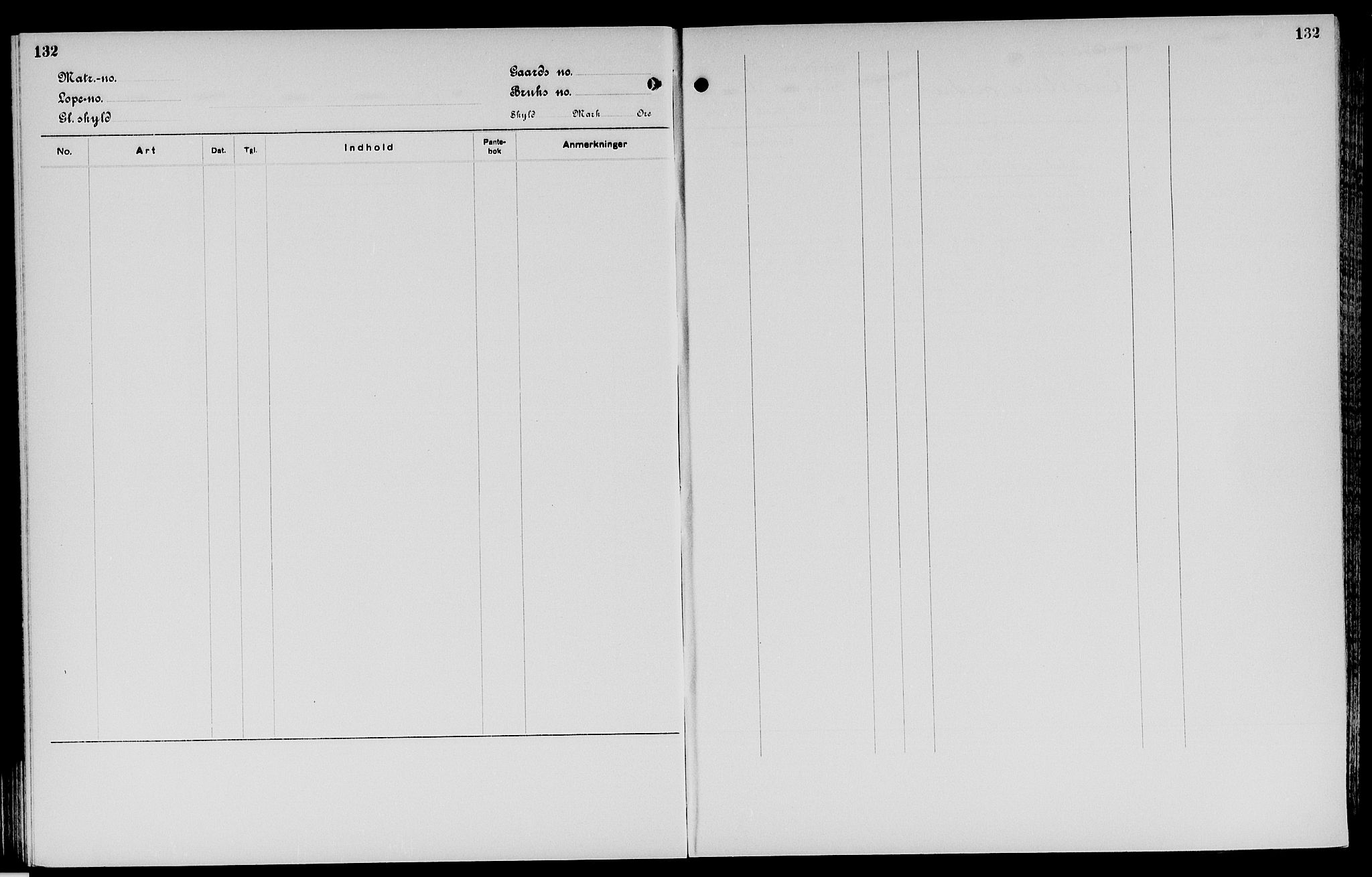 Vinger og Odal sorenskriveri, SAH/TING-022/H/Ha/Hac/Hacc/L0007: Mortgage register no. 3.7, 1923, p. 132