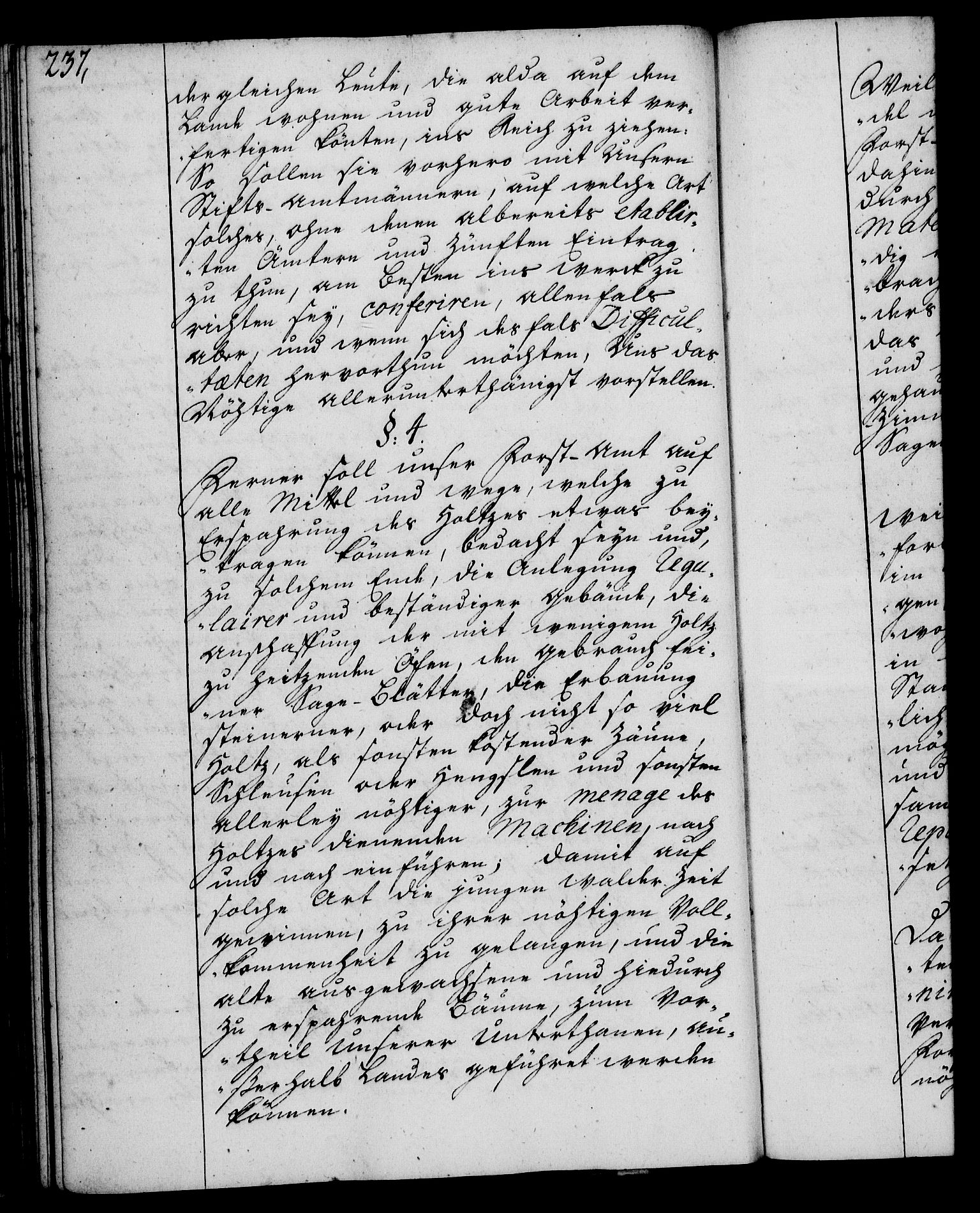 Rentekammeret, Kammerkanselliet, RA/EA-3111/G/Gg/Ggi/L0002: Norsk instruksjonsprotokoll med register (merket RK 53.35), 1729-1751, p. 237