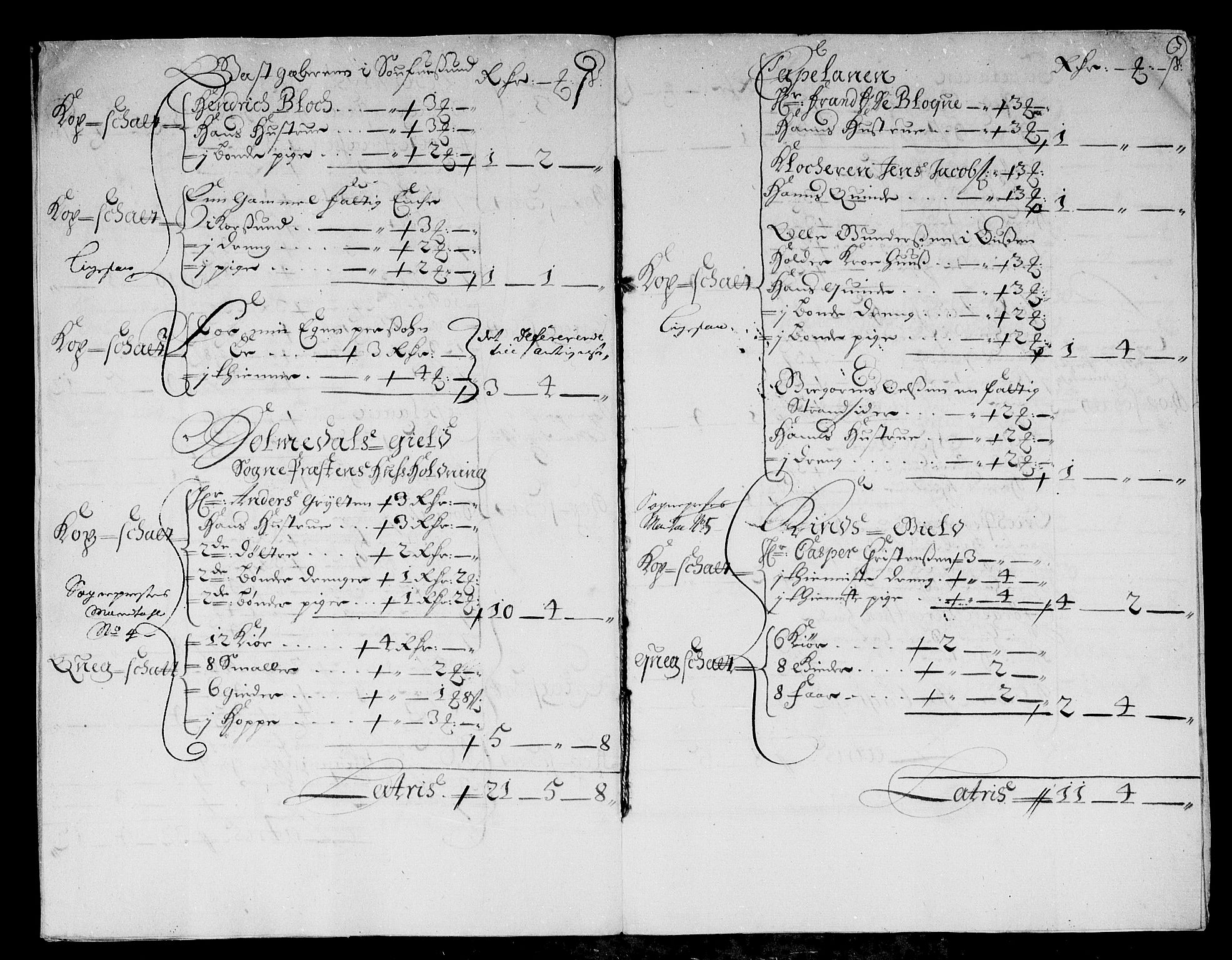 Rentekammeret inntil 1814, Reviderte regnskaper, Stiftamtstueregnskaper, Bergen stiftamt, RA/EA-6043/R/Rc/L0073: Bergen stiftamt, 1684