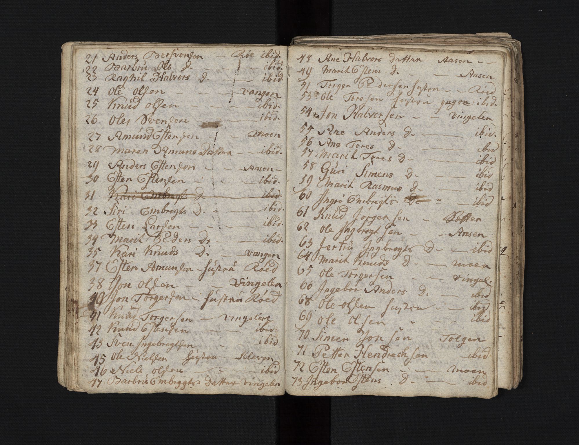 Tolga prestekontor, SAH/PREST-062/L/L0021: Parish register (copy) no. 21, 1804-1823