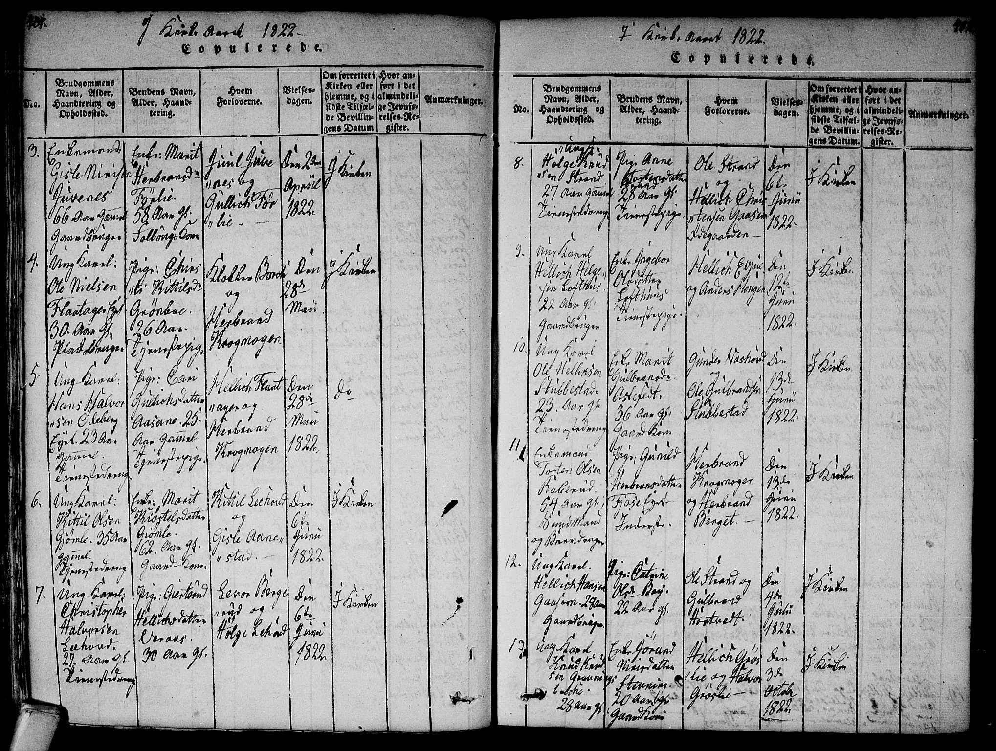 Flesberg kirkebøker, AV/SAKO-A-18/F/Fa/L0005: Parish register (official) no. I 5, 1816-1834, p. 401-402