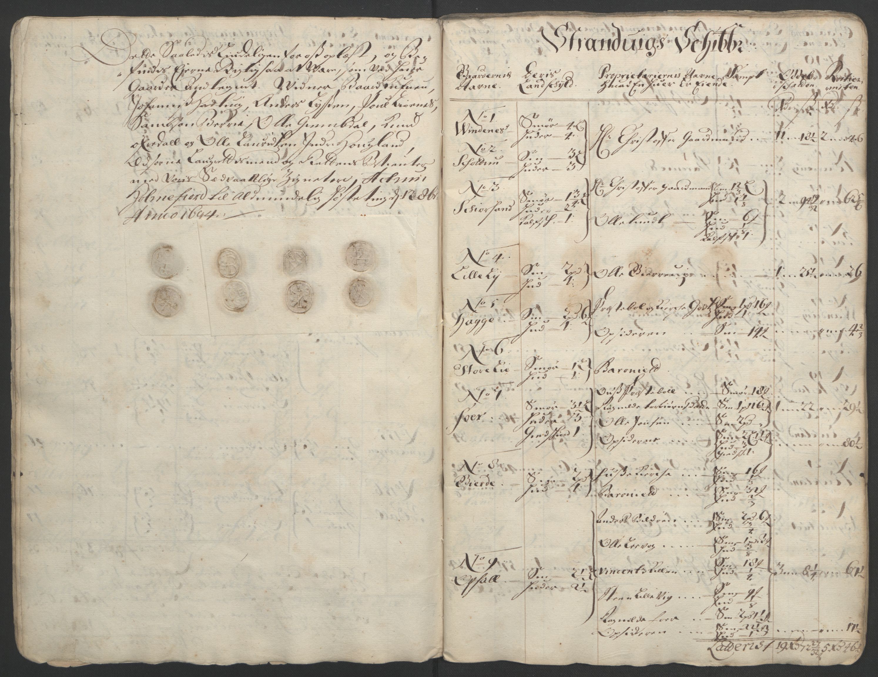 Rentekammeret inntil 1814, Reviderte regnskaper, Fogderegnskap, AV/RA-EA-4092/R48/L2975: Fogderegnskap Sunnhordland og Hardanger, 1694, p. 31