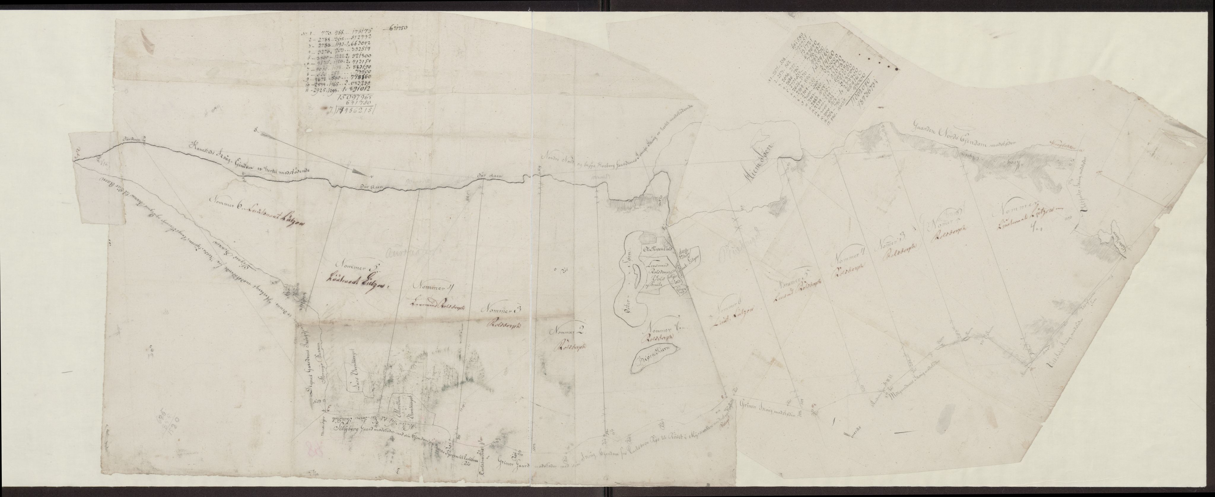 Kartsamlingen - Statsarkivet i Hamar, AV/SAH-KART-001/F/Fa/L0001: Kart, 1629-1992, p. 105