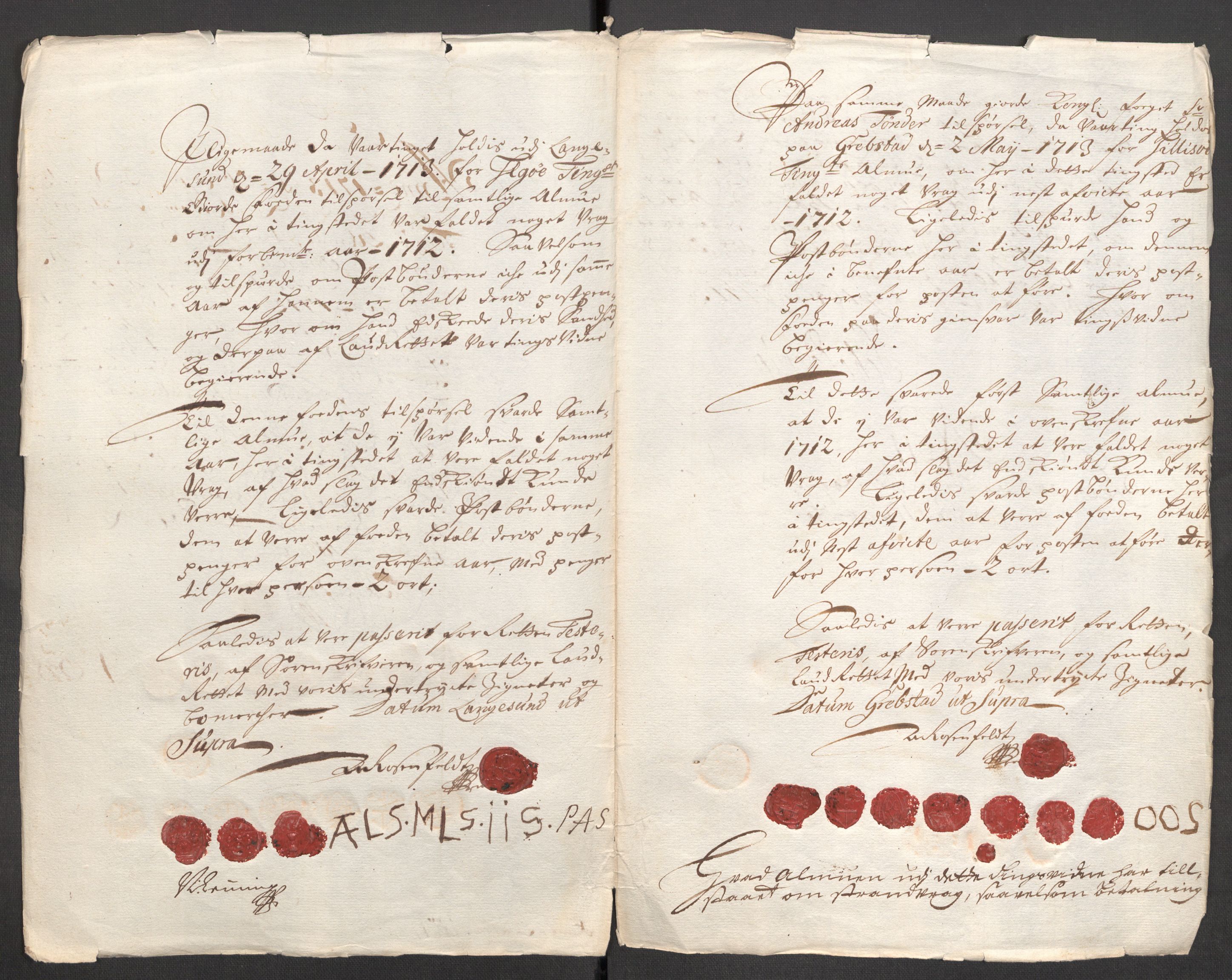 Rentekammeret inntil 1814, Reviderte regnskaper, Fogderegnskap, AV/RA-EA-4092/R68/L4758: Fogderegnskap Senja og Troms, 1711-1712, p. 356