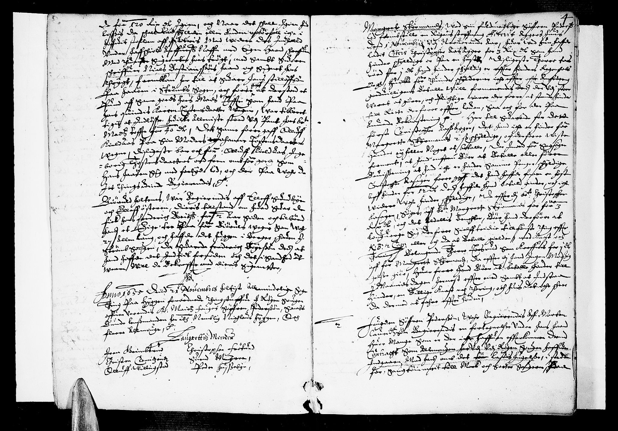 Lier, Røyken og Hurum sorenskriveri, SAKO/A-89/F/Fa/L0001: Tingbok, 1655-1658, p. 4
