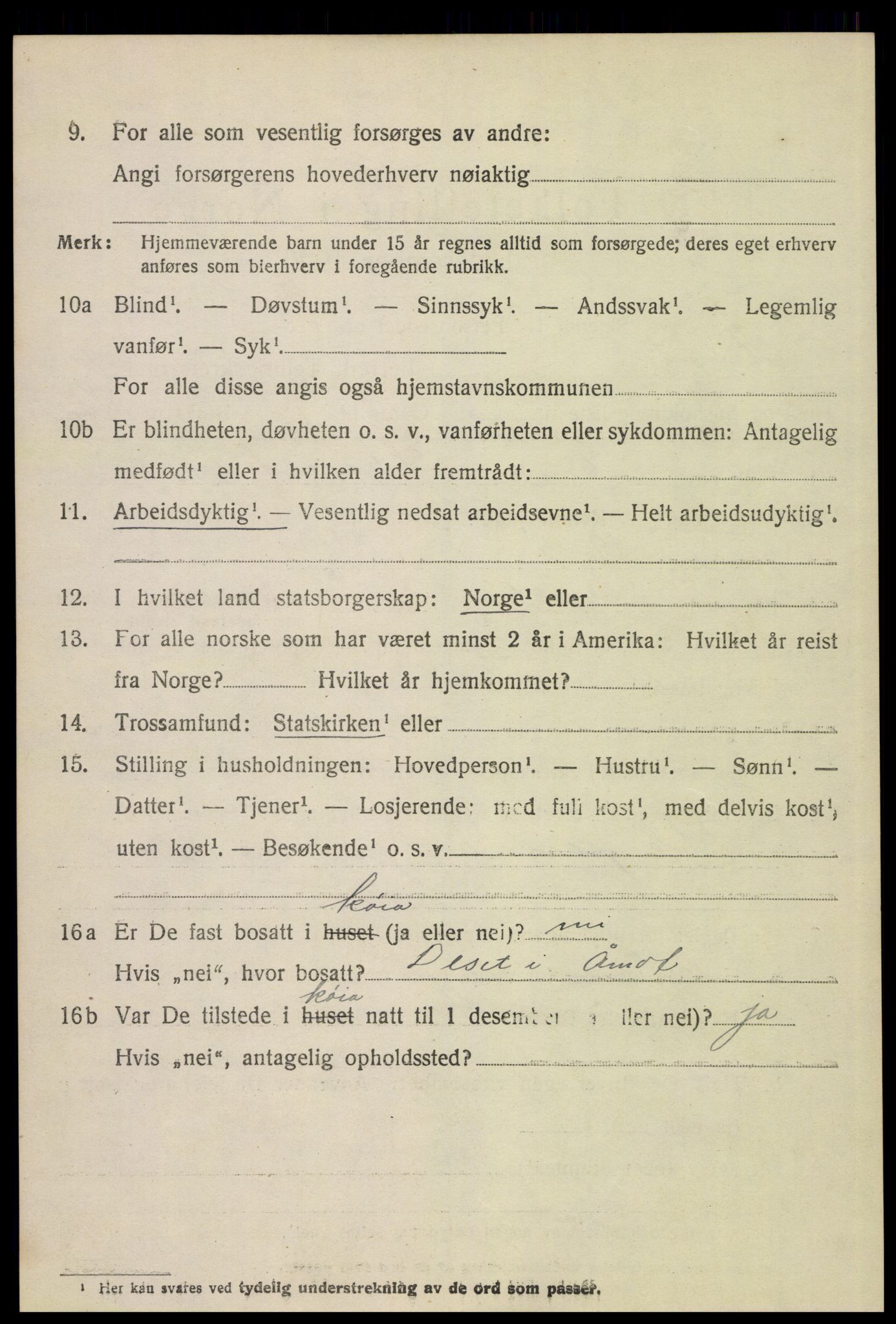 SAH, 1920 census for Åmot, 1920, p. 7644