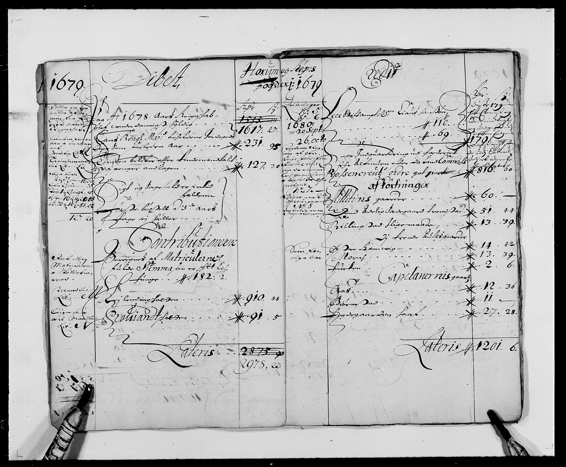Rentekammeret inntil 1814, Reviderte regnskaper, Fogderegnskap, AV/RA-EA-4092/R29/L1691: Fogderegnskap Hurum og Røyken, 1678-1681, p. 11