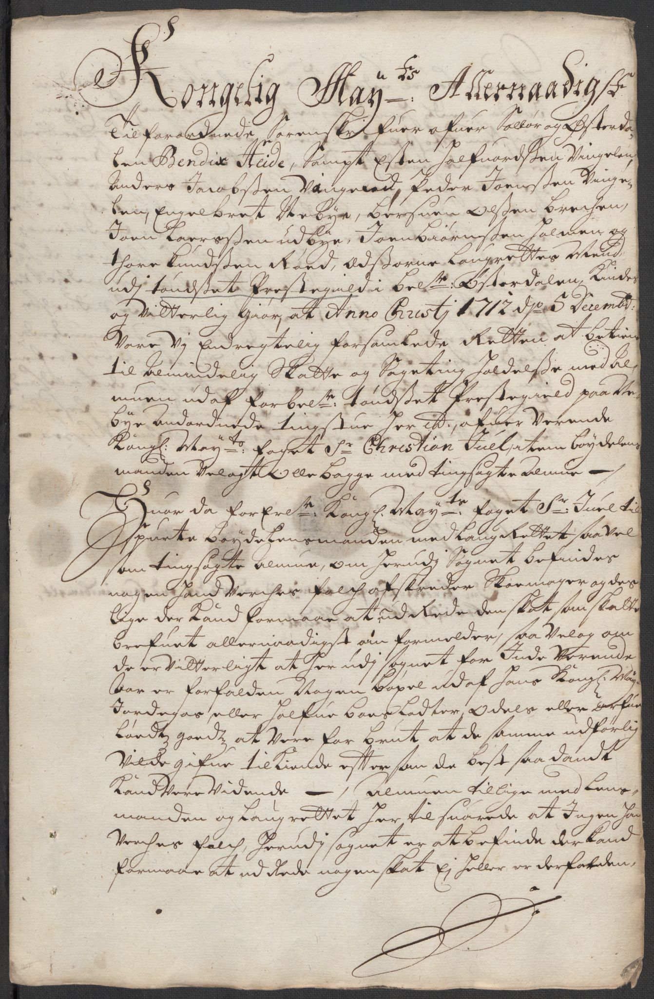 Rentekammeret inntil 1814, Reviderte regnskaper, Fogderegnskap, AV/RA-EA-4092/R13/L0849: Fogderegnskap Solør, Odal og Østerdal, 1712, p. 171