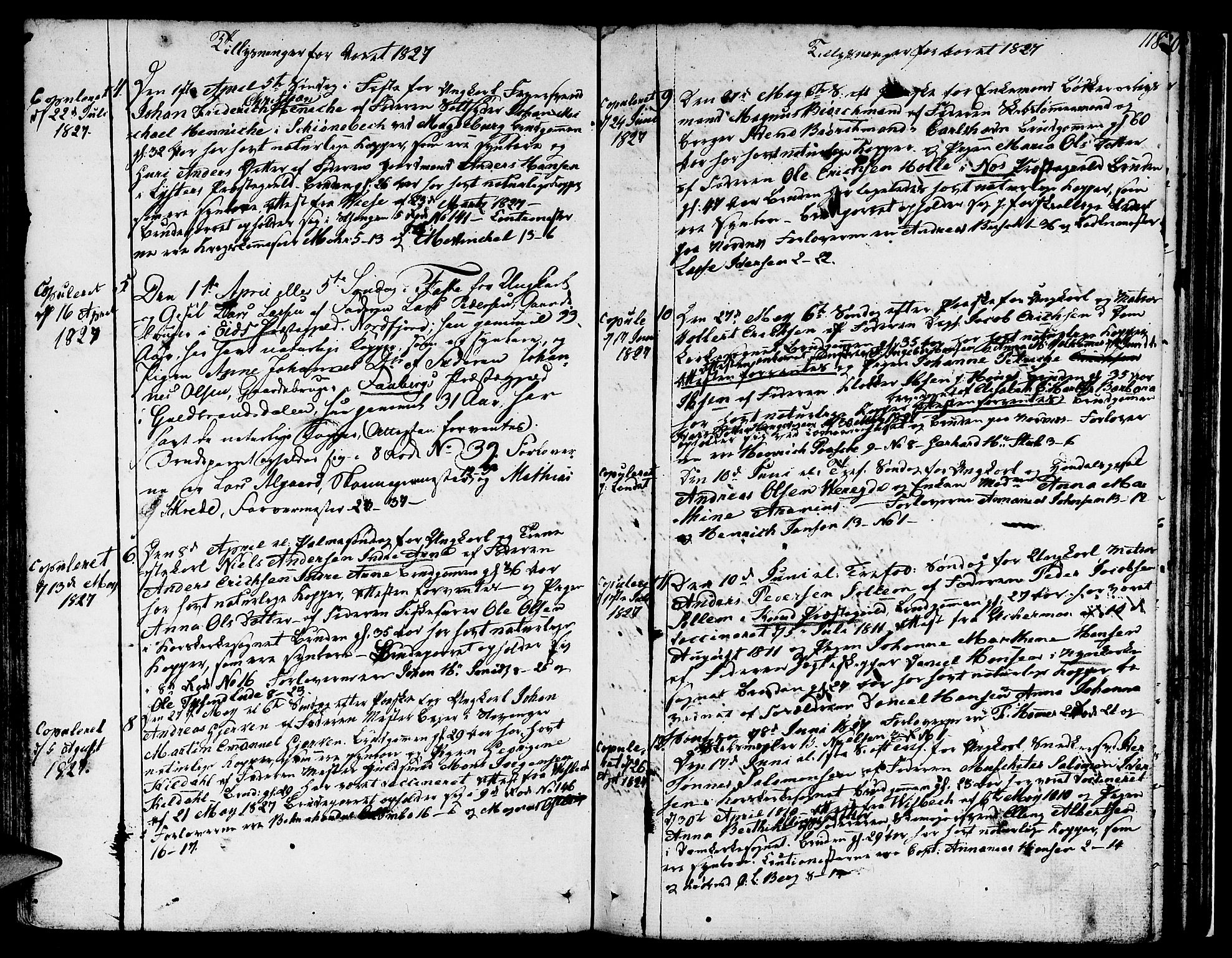 Nykirken Sokneprestembete, SAB/A-77101/H/Hab: Parish register (copy) no. A 2, 1782-1847, p. 118