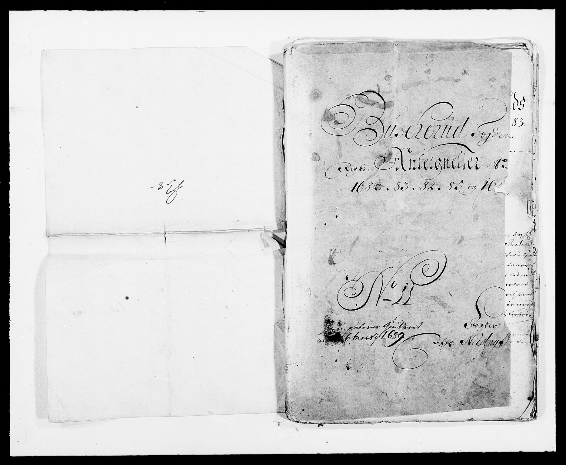 Rentekammeret inntil 1814, Reviderte regnskaper, Fogderegnskap, RA/EA-4092/R25/L1678: Fogderegnskap Buskerud, 1685-1686, p. 438