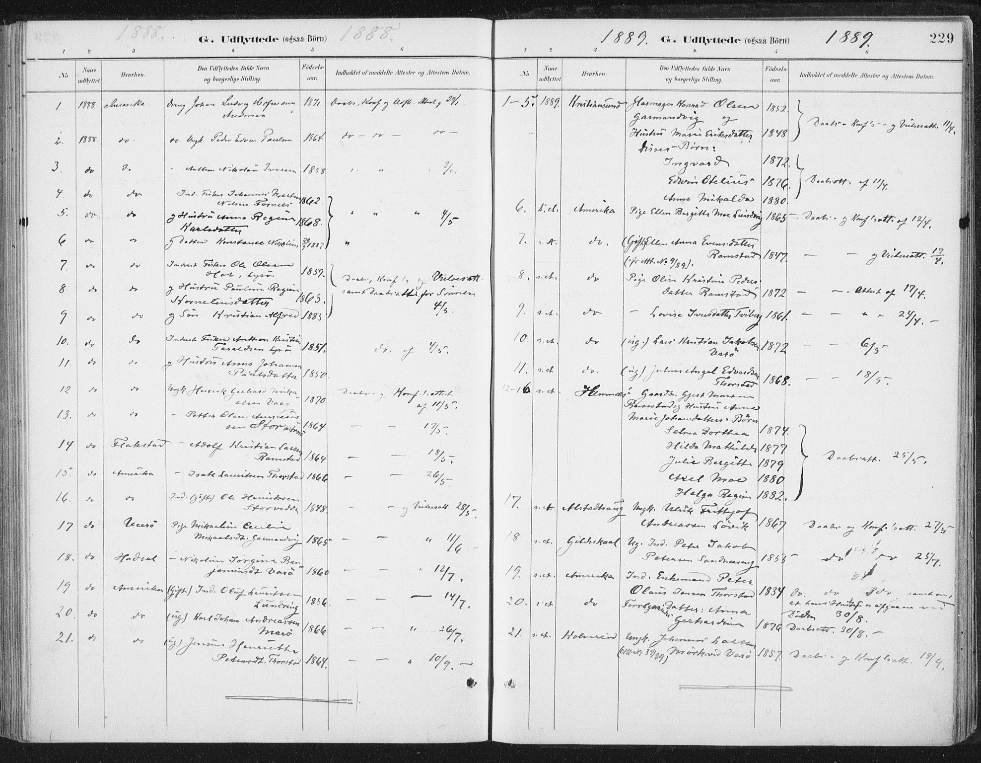 Ministerialprotokoller, klokkerbøker og fødselsregistre - Nord-Trøndelag, SAT/A-1458/784/L0673: Parish register (official) no. 784A08, 1888-1899, p. 229