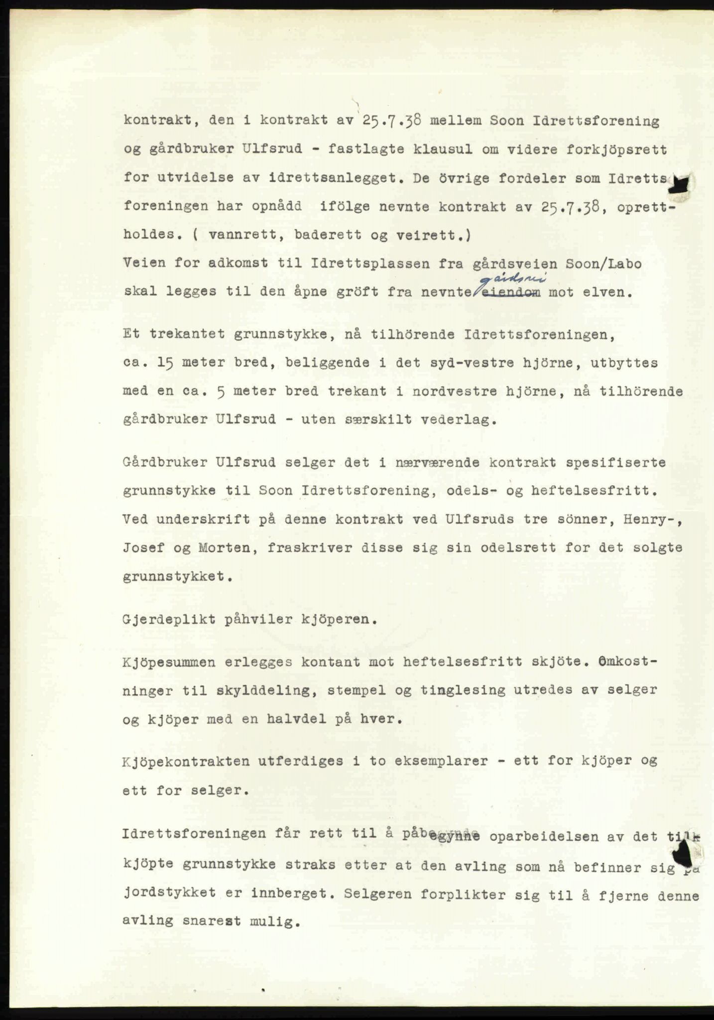 Follo sorenskriveri, SAO/A-10274/G/Ga/Gaa/L0085: Mortgage book no. I 85, 1948-1948, Diary no: : 3871/1948