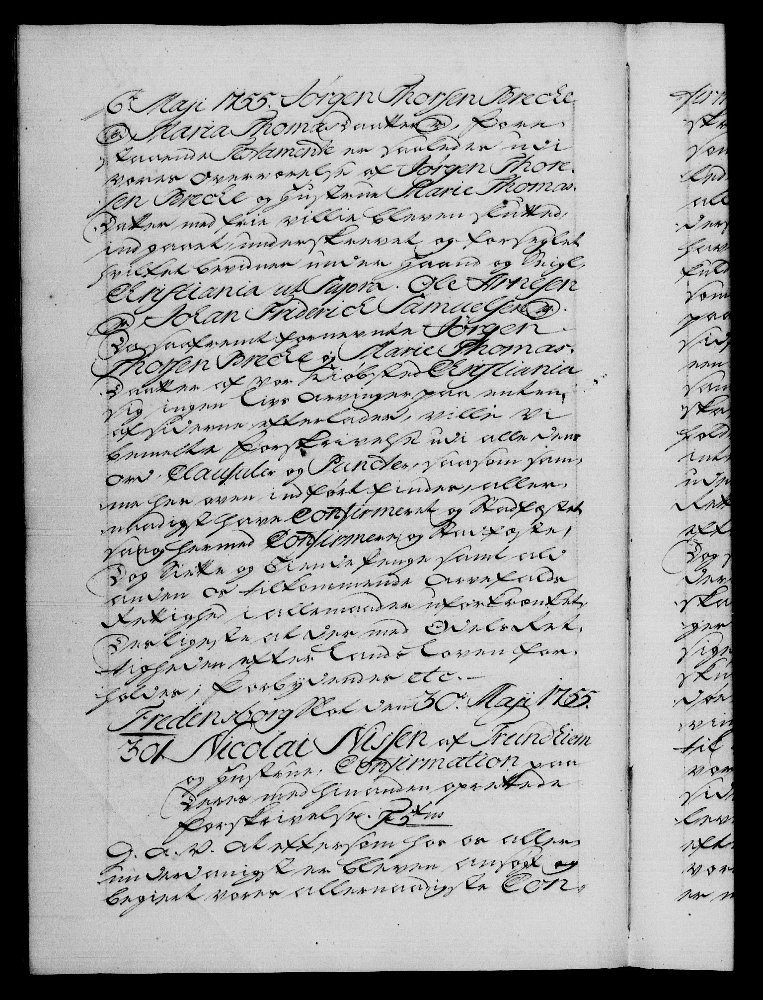 Danske Kanselli 1572-1799, AV/RA-EA-3023/F/Fc/Fca/Fcaa/L0039: Norske registre, 1755-1756, p. 194b