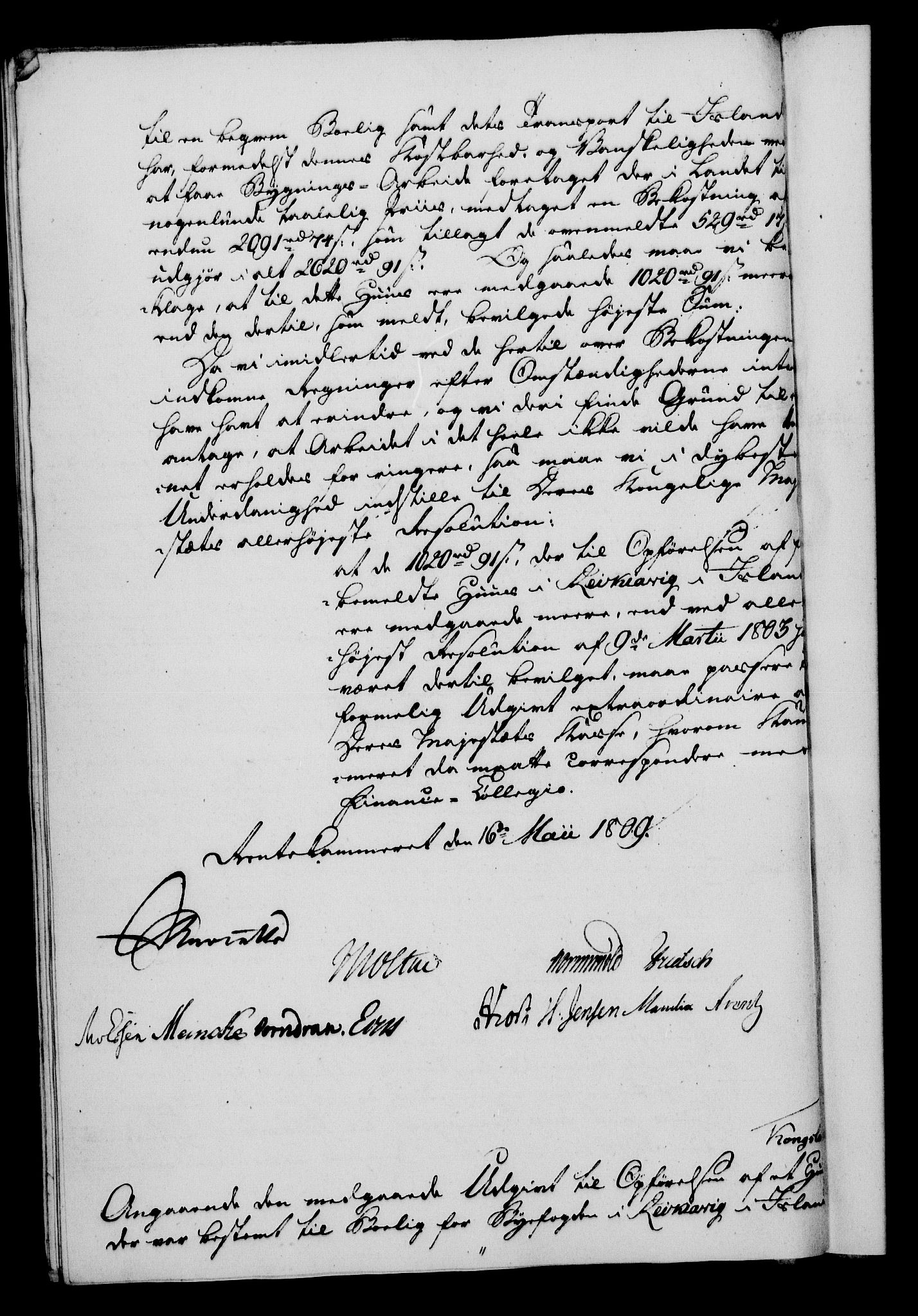Rentekammeret, Kammerkanselliet, AV/RA-EA-3111/G/Gf/Gfa/L0091: Norsk relasjons- og resolusjonsprotokoll (merket RK 52.91), 1809, p. 222
