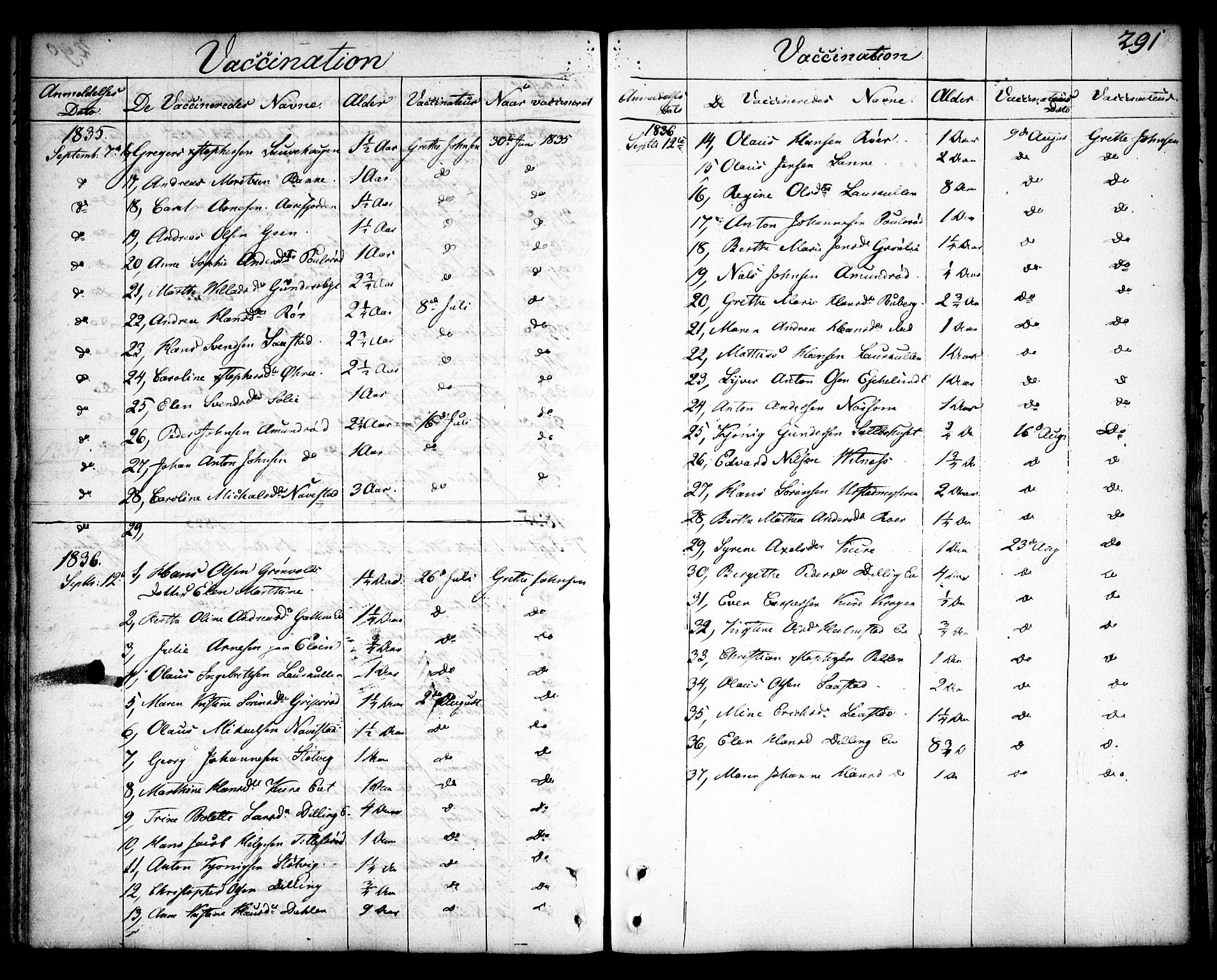 Rygge prestekontor Kirkebøker, SAO/A-10084b/F/Fa/L0002: Parish register (official) no. 2, 1771-1814, p. 291