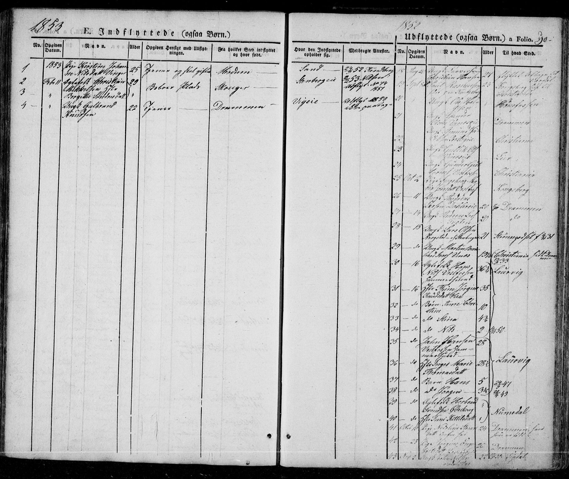 Eiker kirkebøker, AV/SAKO-A-4/G/Ga/L0002: Parish register (copy) no. I 2, 1832-1856, p. 590