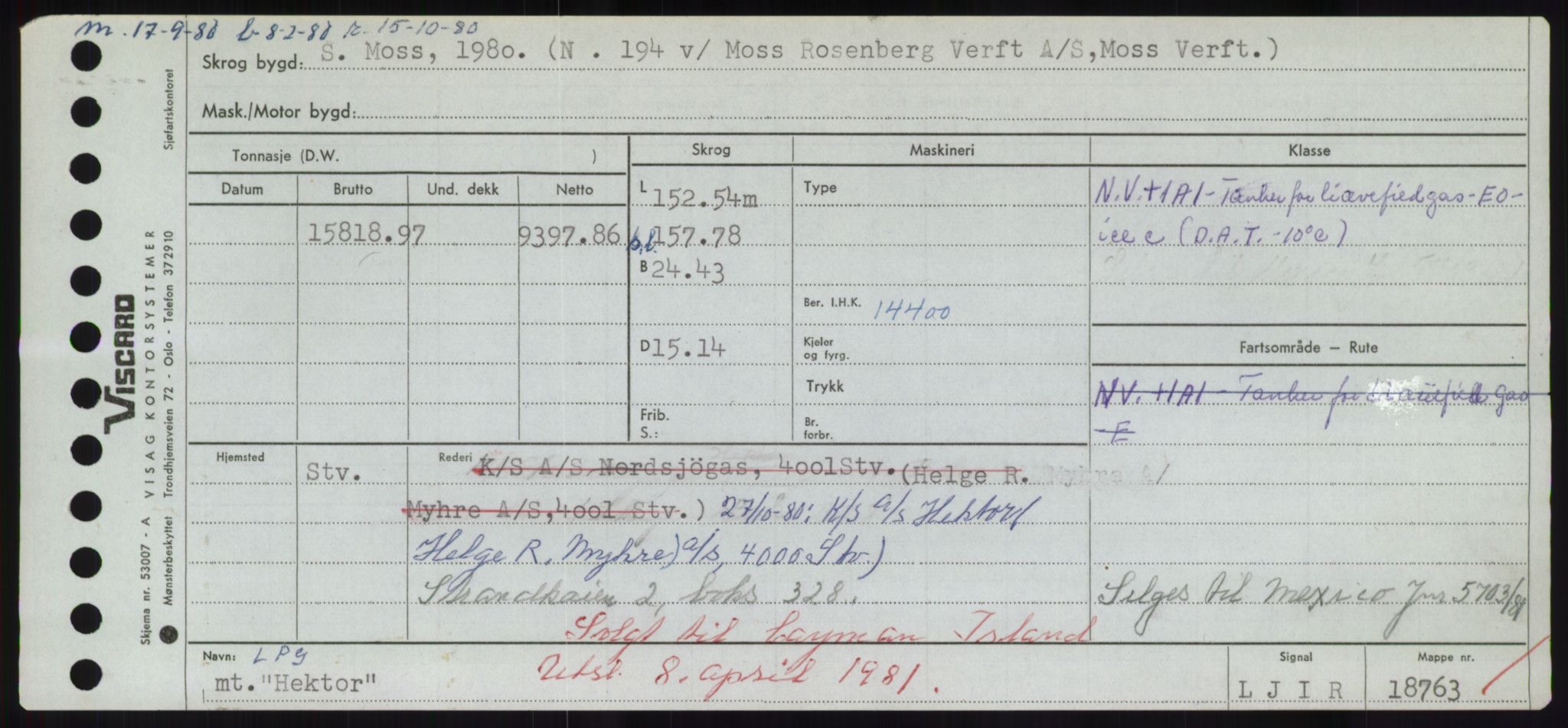 Sjøfartsdirektoratet med forløpere, Skipsmålingen, AV/RA-S-1627/H/Hd/L0015: Fartøy, Havm-Hey, p. 235