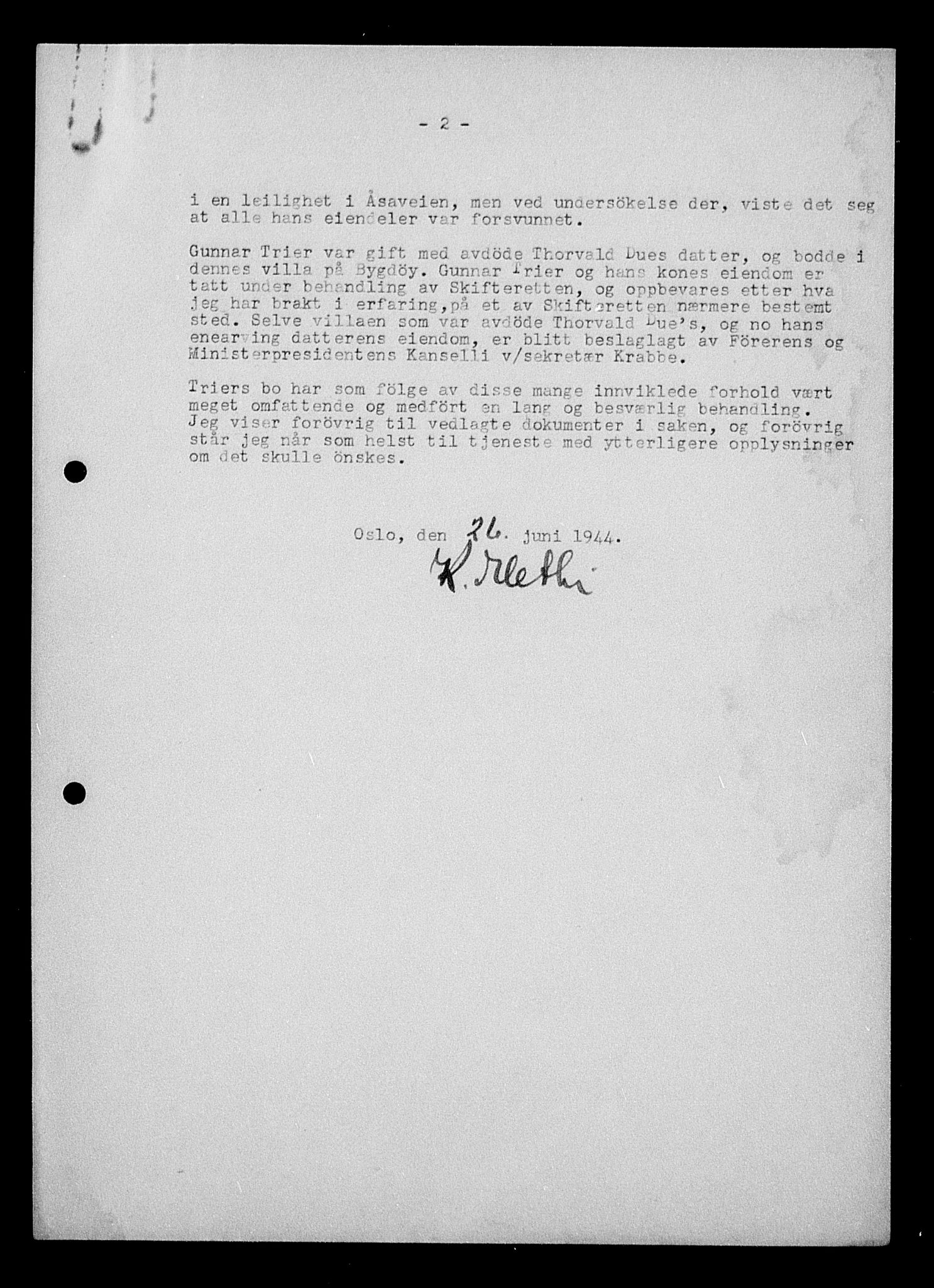 Justisdepartementet, Tilbakeføringskontoret for inndratte formuer, AV/RA-S-1564/H/Hc/Hcc/L0984: --, 1945-1947, p. 406