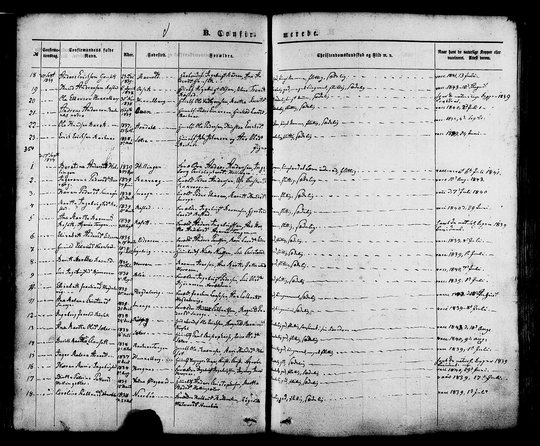 Ministerialprotokoller, klokkerbøker og fødselsregistre - Møre og Romsdal, AV/SAT-A-1454/560/L0719: Parish register (official) no. 560A03, 1845-1872, p. 146