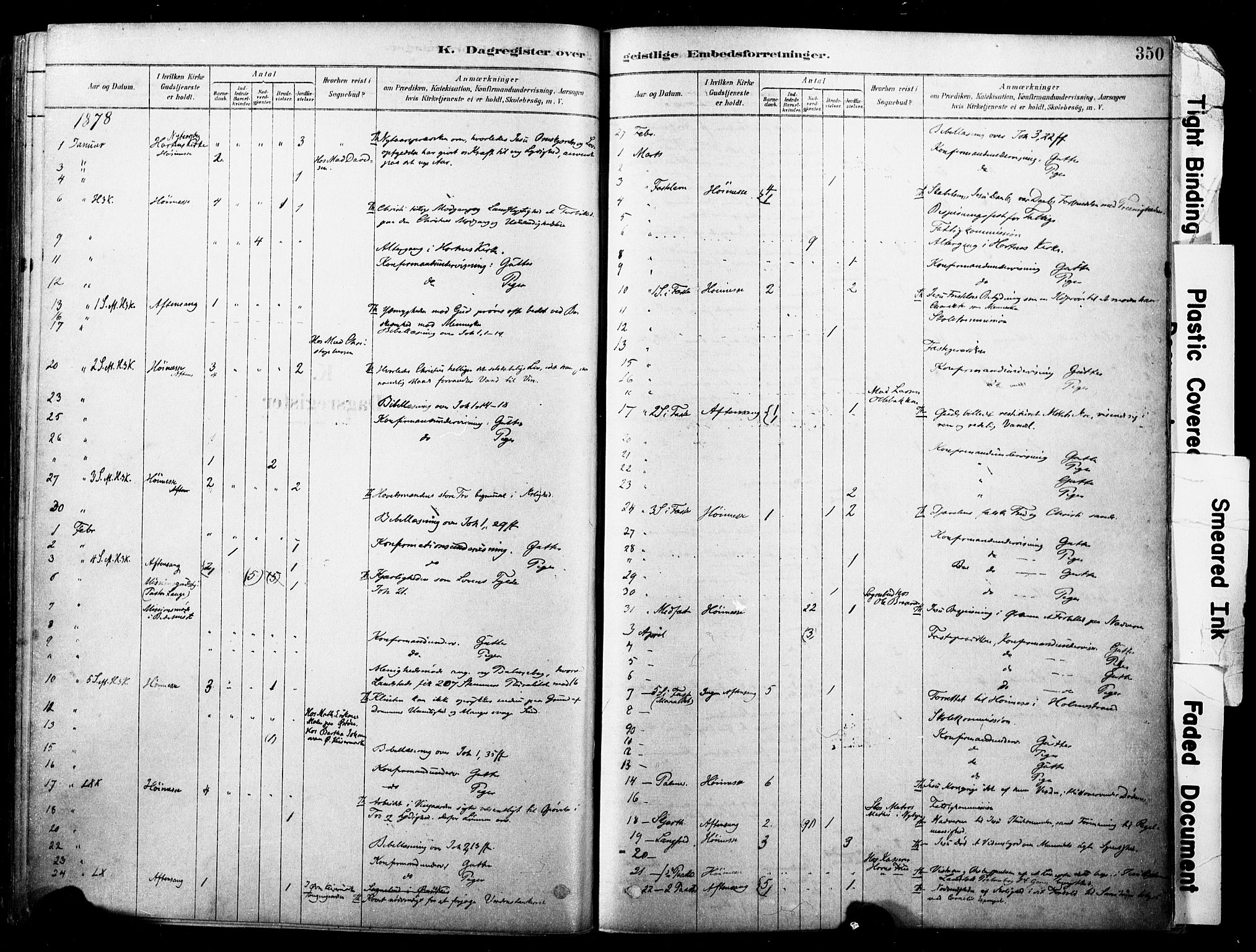 Horten kirkebøker, AV/SAKO-A-348/F/Fa/L0003: Parish register (official) no. 3, 1878-1887, p. 350