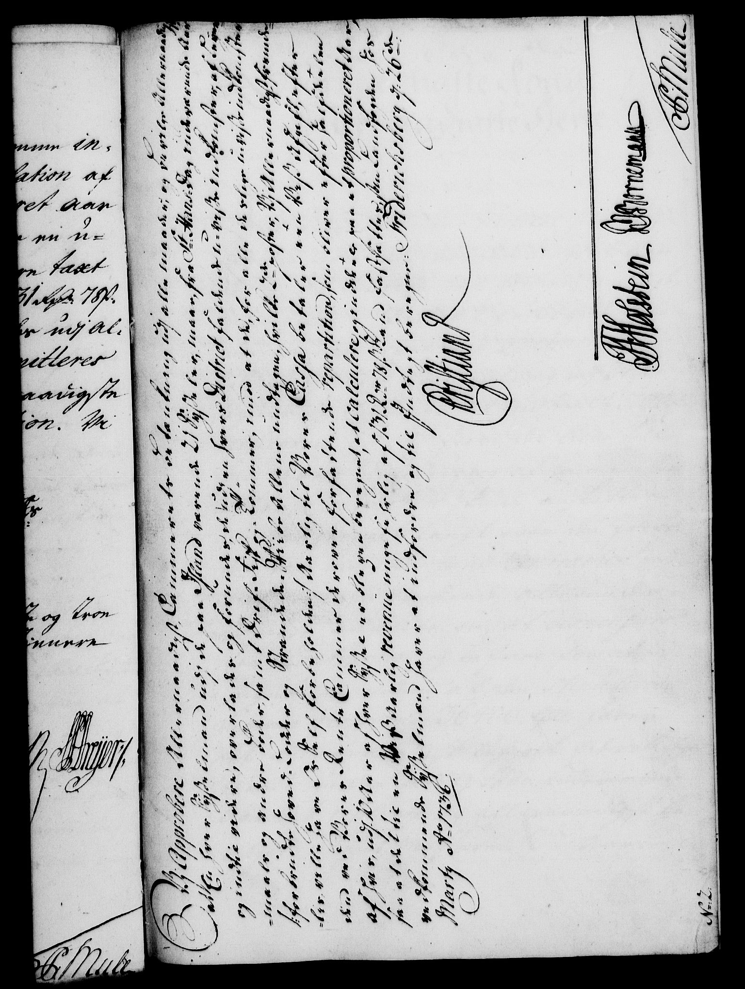 Rentekammeret, Kammerkanselliet, RA/EA-3111/G/Gf/Gfa/L0019: Norsk relasjons- og resolusjonsprotokoll (merket RK 52.19), 1736, p. 181