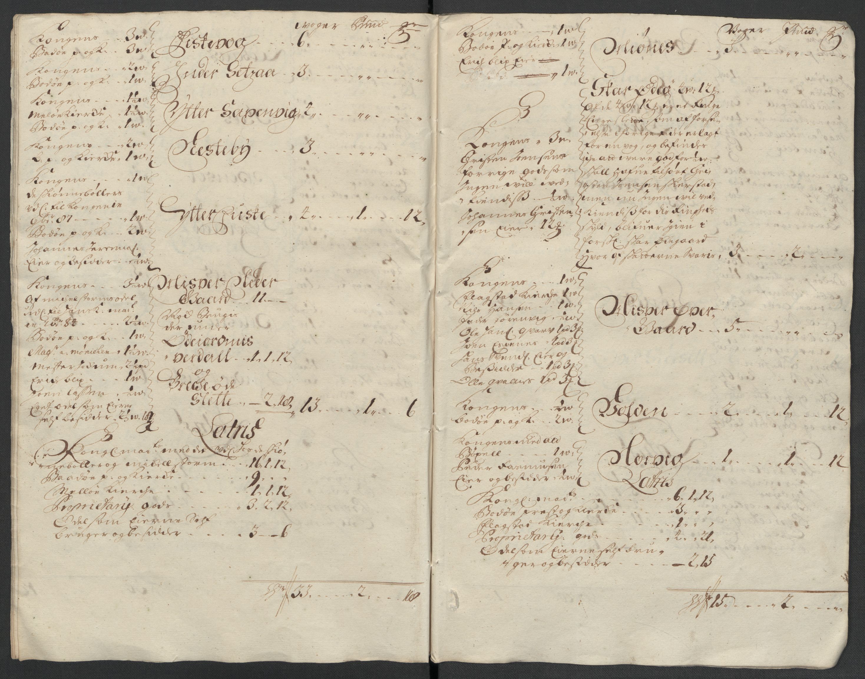 Rentekammeret inntil 1814, Reviderte regnskaper, Fogderegnskap, AV/RA-EA-4092/R66/L4581: Fogderegnskap Salten, 1707-1710, p. 417