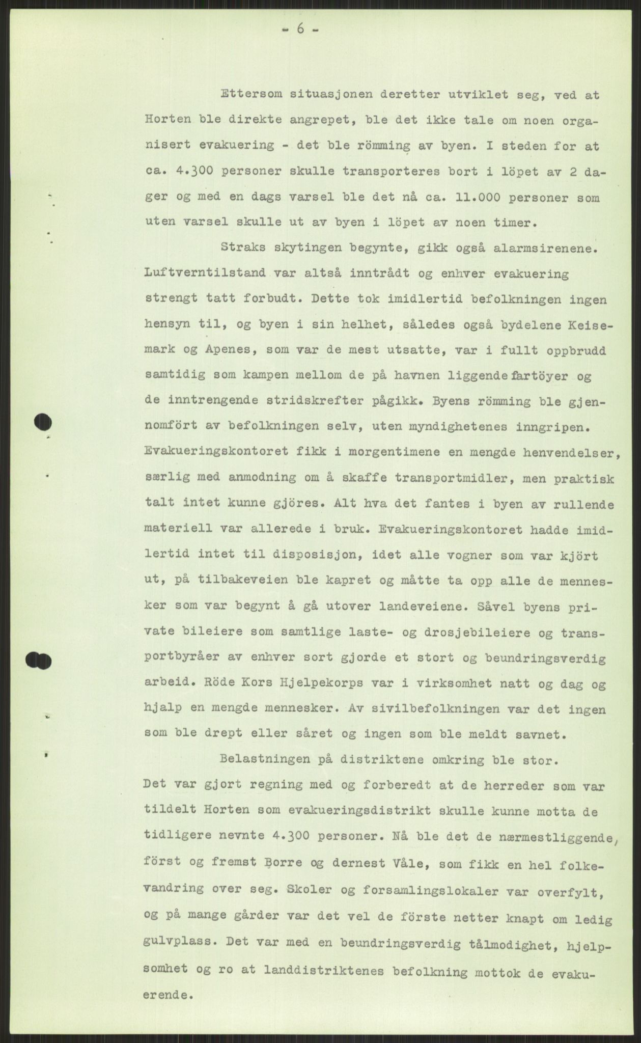 Forsvaret, Forsvarets krigshistoriske avdeling, AV/RA-RAFA-2017/Y/Ya/L0014: II-C-11-31 - Fylkesmenn.  Rapporter om krigsbegivenhetene 1940., 1940, p. 551