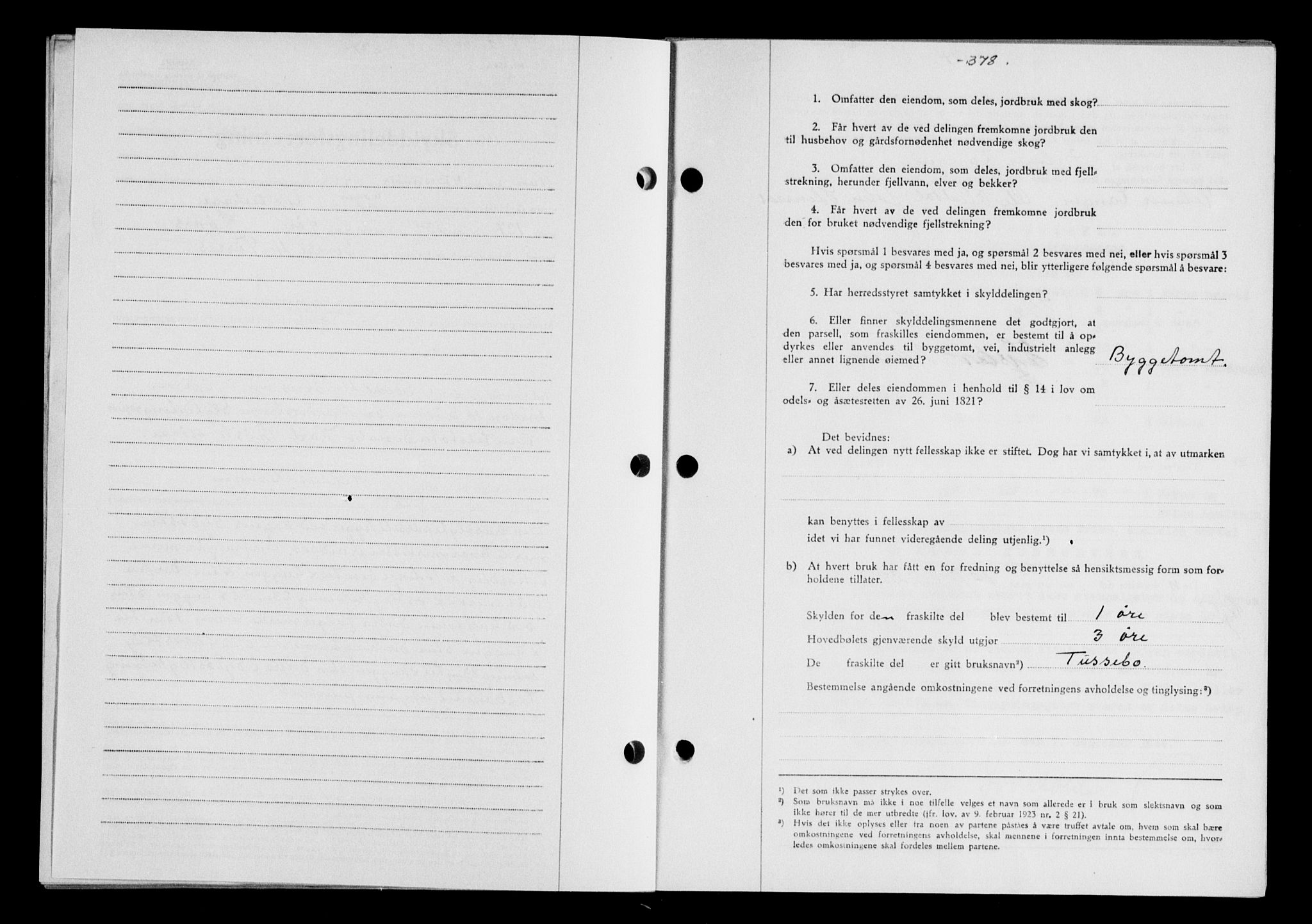 Gauldal sorenskriveri, SAT/A-0014/1/2/2C/L0058: Mortgage book no. 63, 1944-1945, Diary no: : 1146/1944