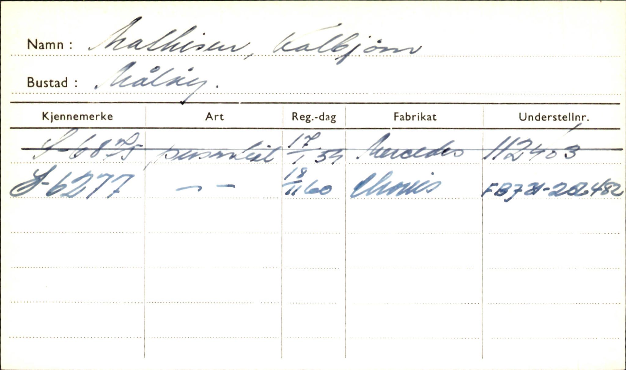 Statens vegvesen, Sogn og Fjordane vegkontor, AV/SAB-A-5301/4/F/L0001D: Eigarregister Fjordane til 1.6.1961, 1930-1961, p. 561