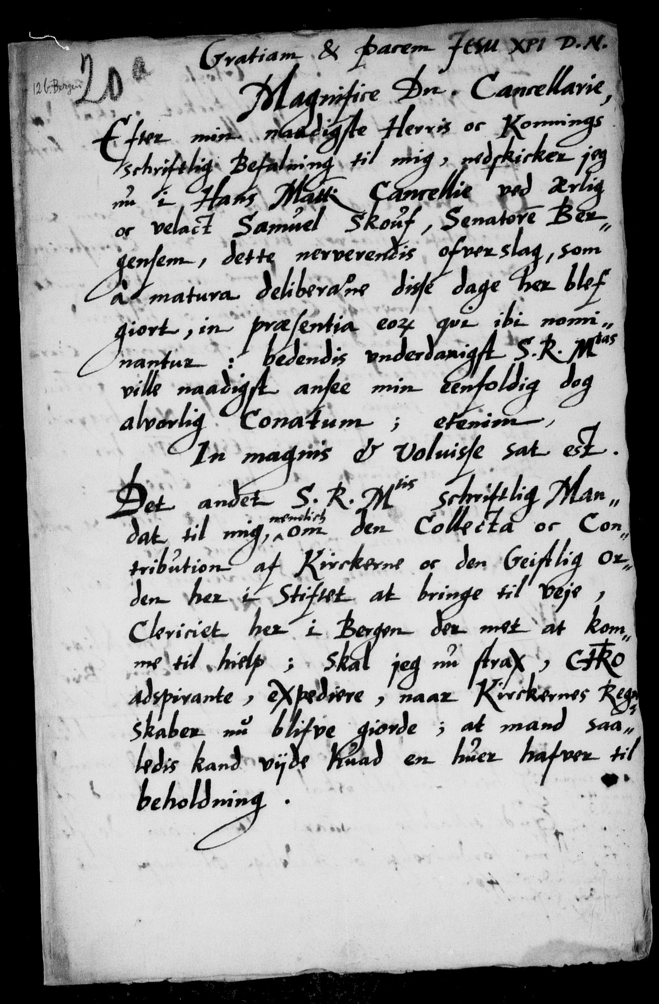 Danske Kanselli, Skapsaker, AV/RA-EA-4061/F/L0055: Skap 14, pakke 18A-18B, litra Ø, 1607-1704, p. 43