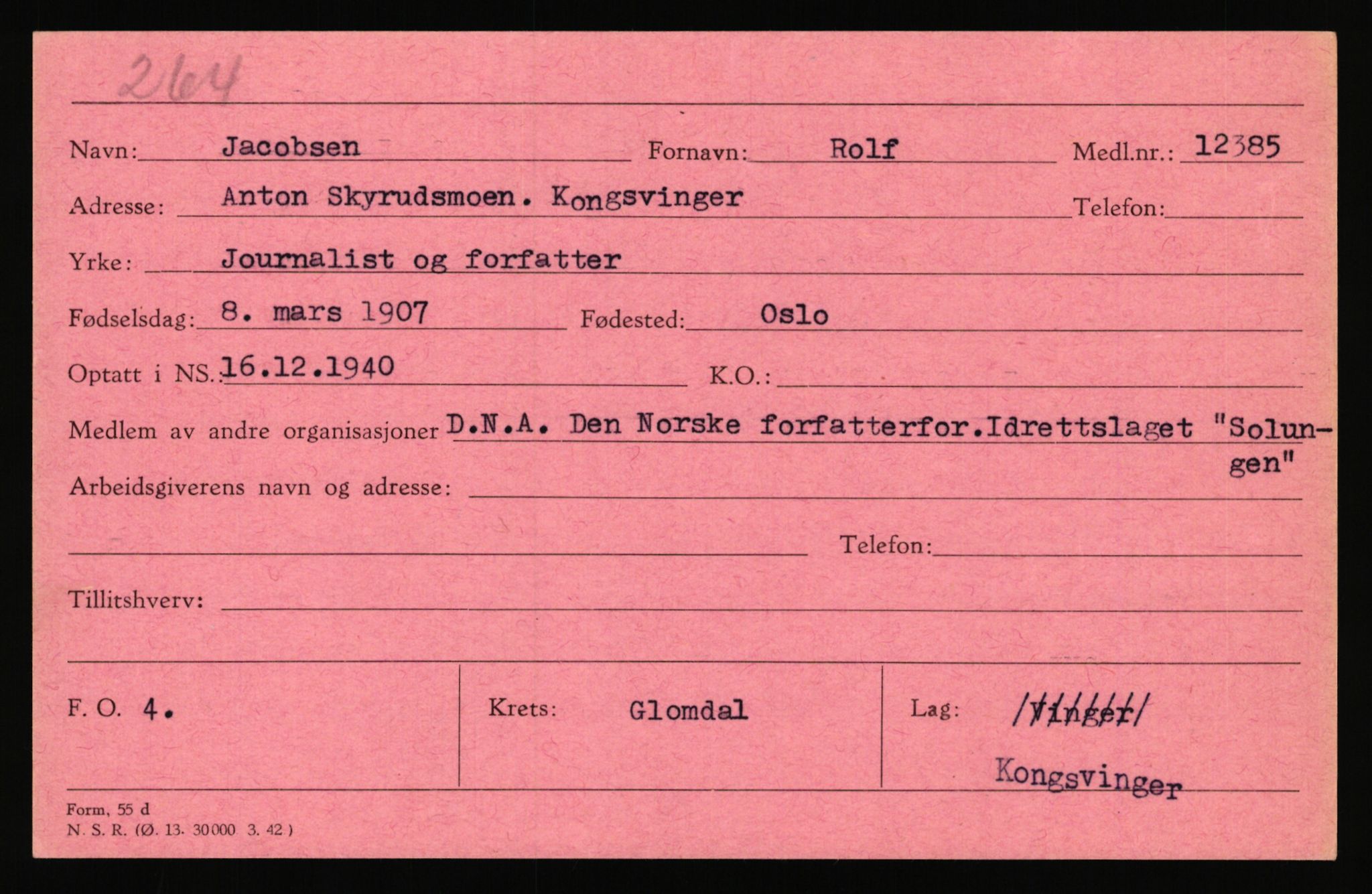 Landssvikarkivet, Kongsvinger politikammer, AV/RA-S-3138-08/Da/L0055/0797: Saker / Anr. 555/45, 1945-1946, p. 25