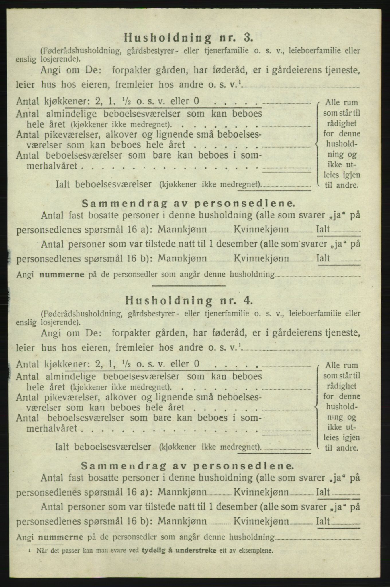 SAB, 1920 census for Skånevik, 1920, p. 1764