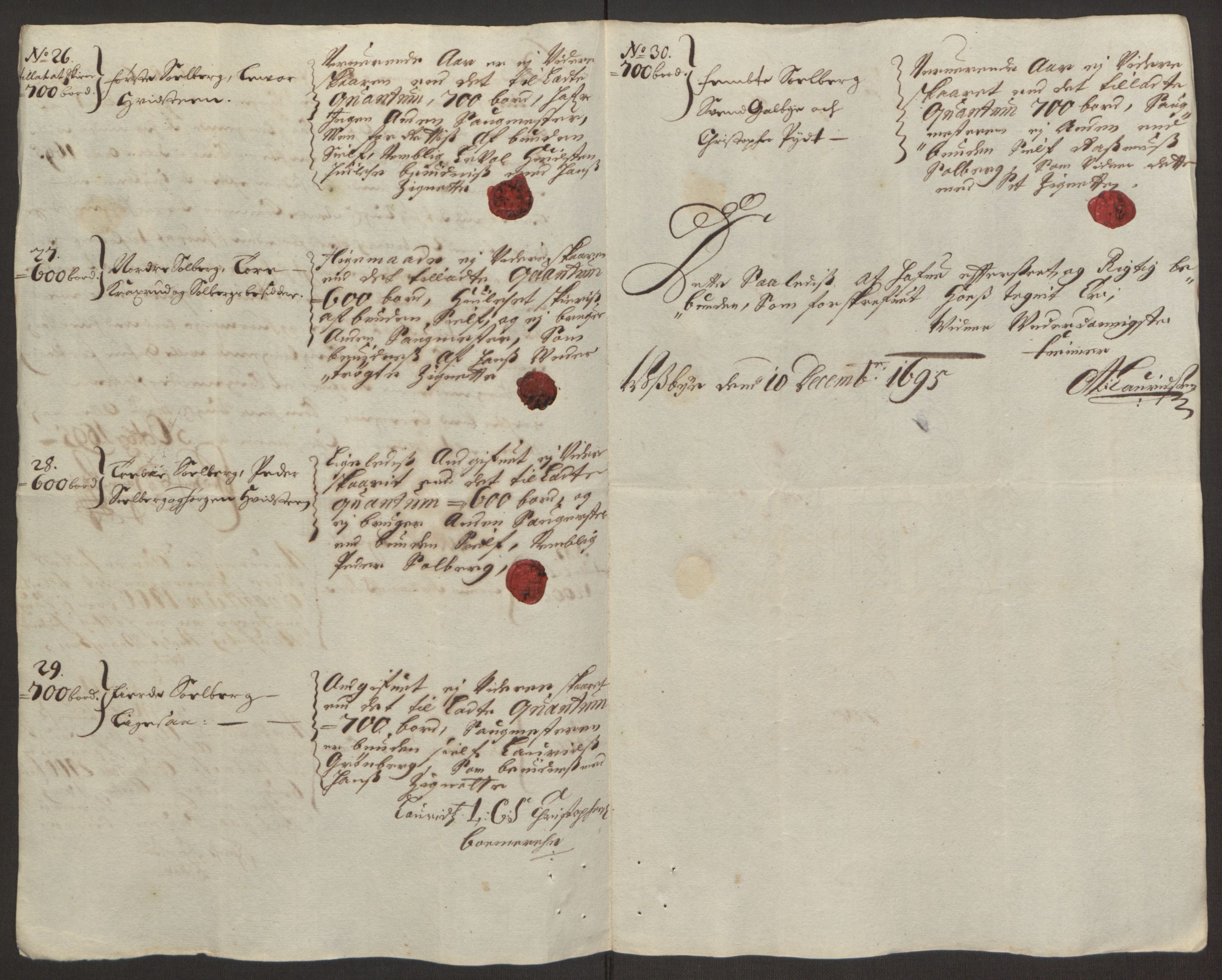 Rentekammeret inntil 1814, Reviderte regnskaper, Fogderegnskap, AV/RA-EA-4092/R10/L0439: Fogderegnskap Aker og Follo, 1695, p. 187