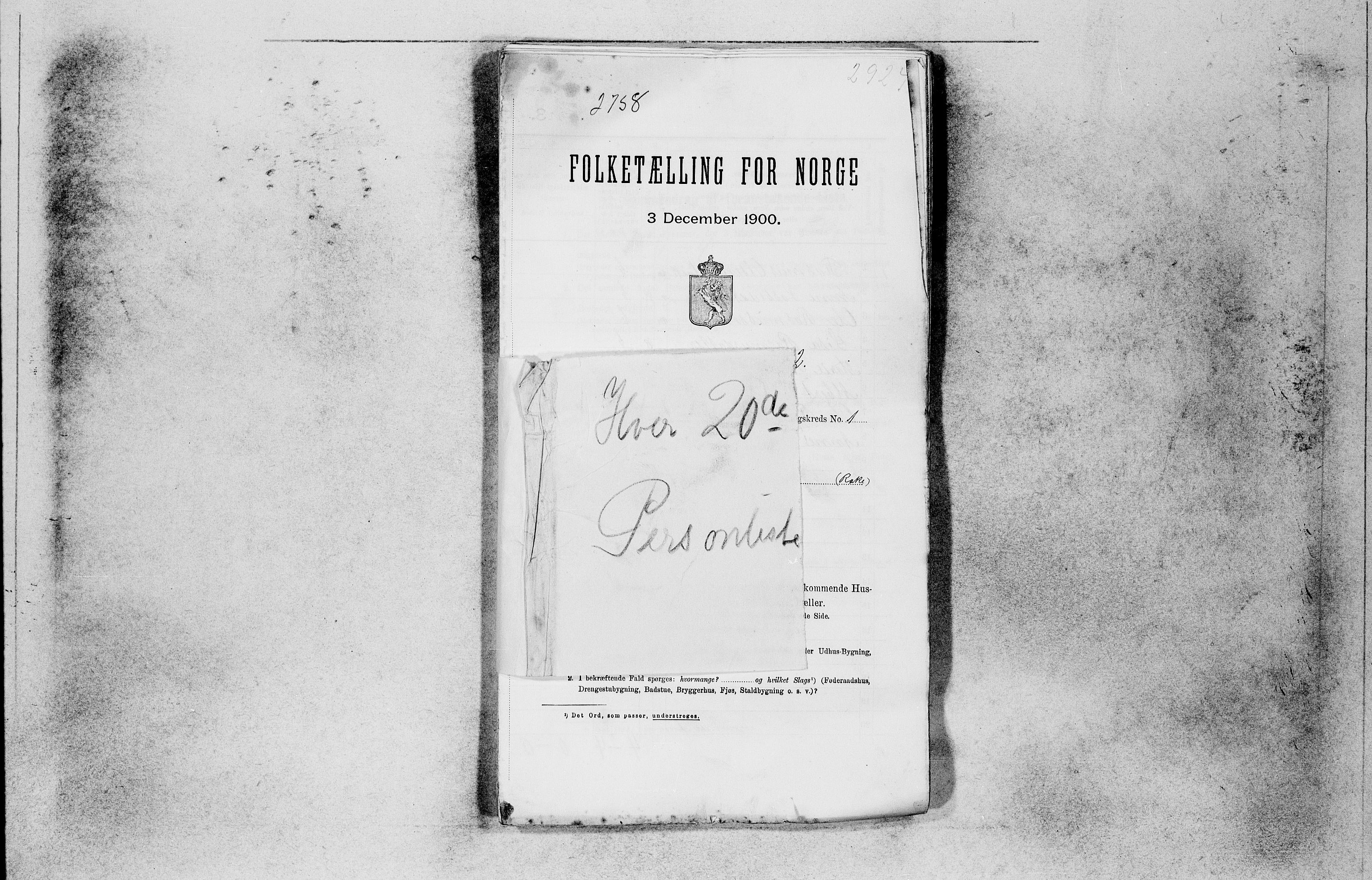 SAB, 1900 census for Innvik, 1900, p. 25