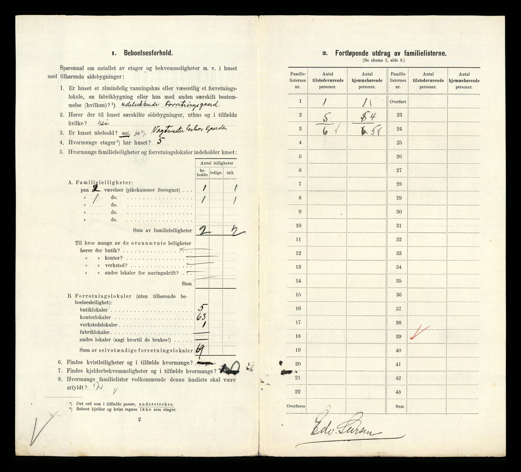 RA, 1910 census for Kristiania, 1910, p. 110490