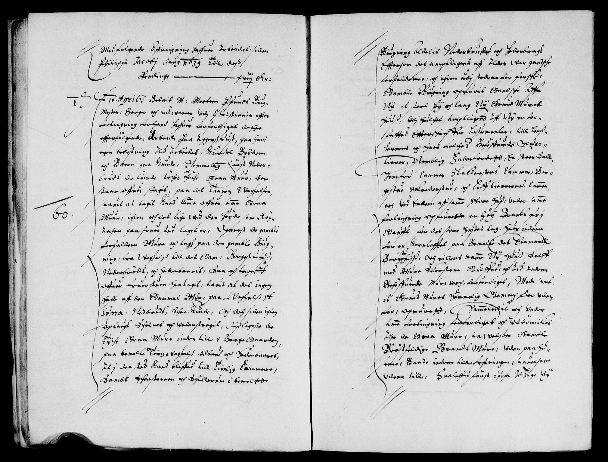 Rentekammeret inntil 1814, Reviderte regnskaper, Lensregnskaper, AV/RA-EA-5023/R/Rb/Rba/L0148: Akershus len, 1639-1640