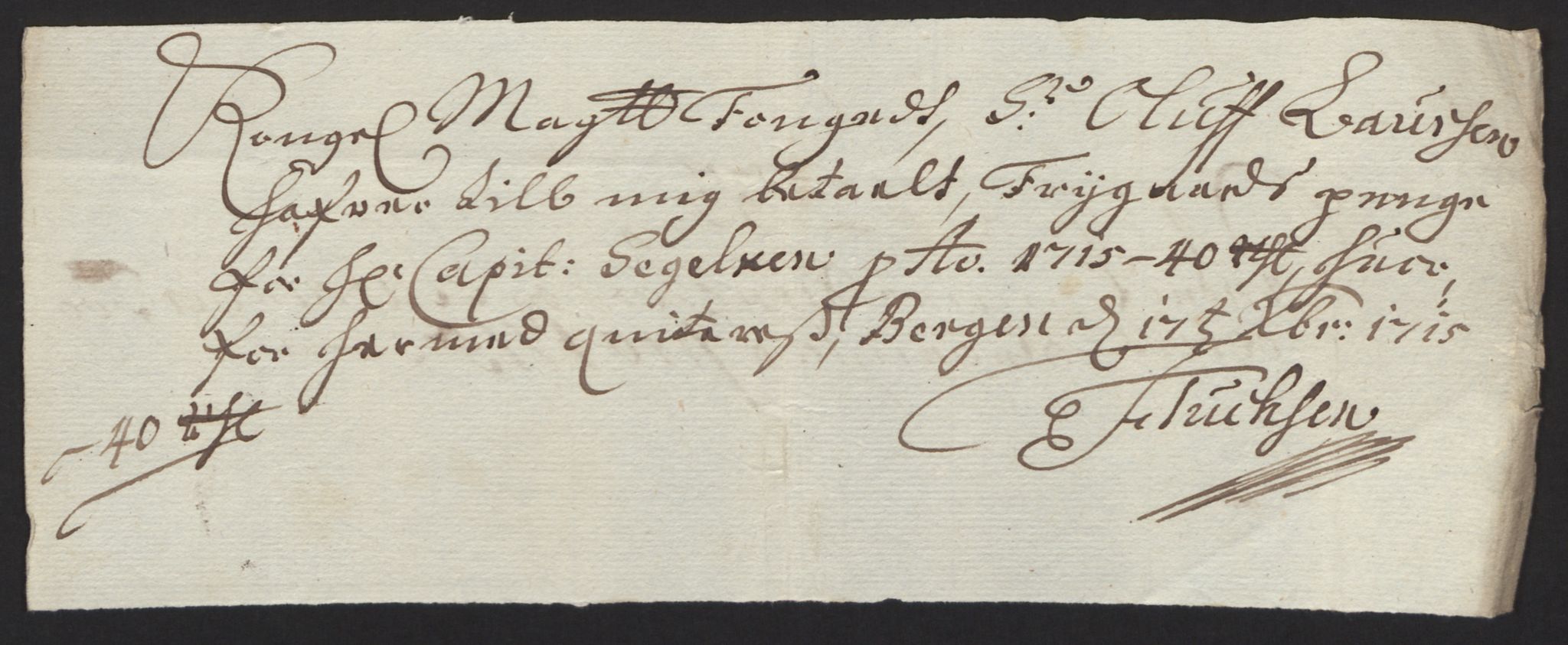 Rentekammeret inntil 1814, Reviderte regnskaper, Fogderegnskap, AV/RA-EA-4092/R48/L2991: Fogderegnskap Sunnhordland og Hardanger, 1715, p. 227