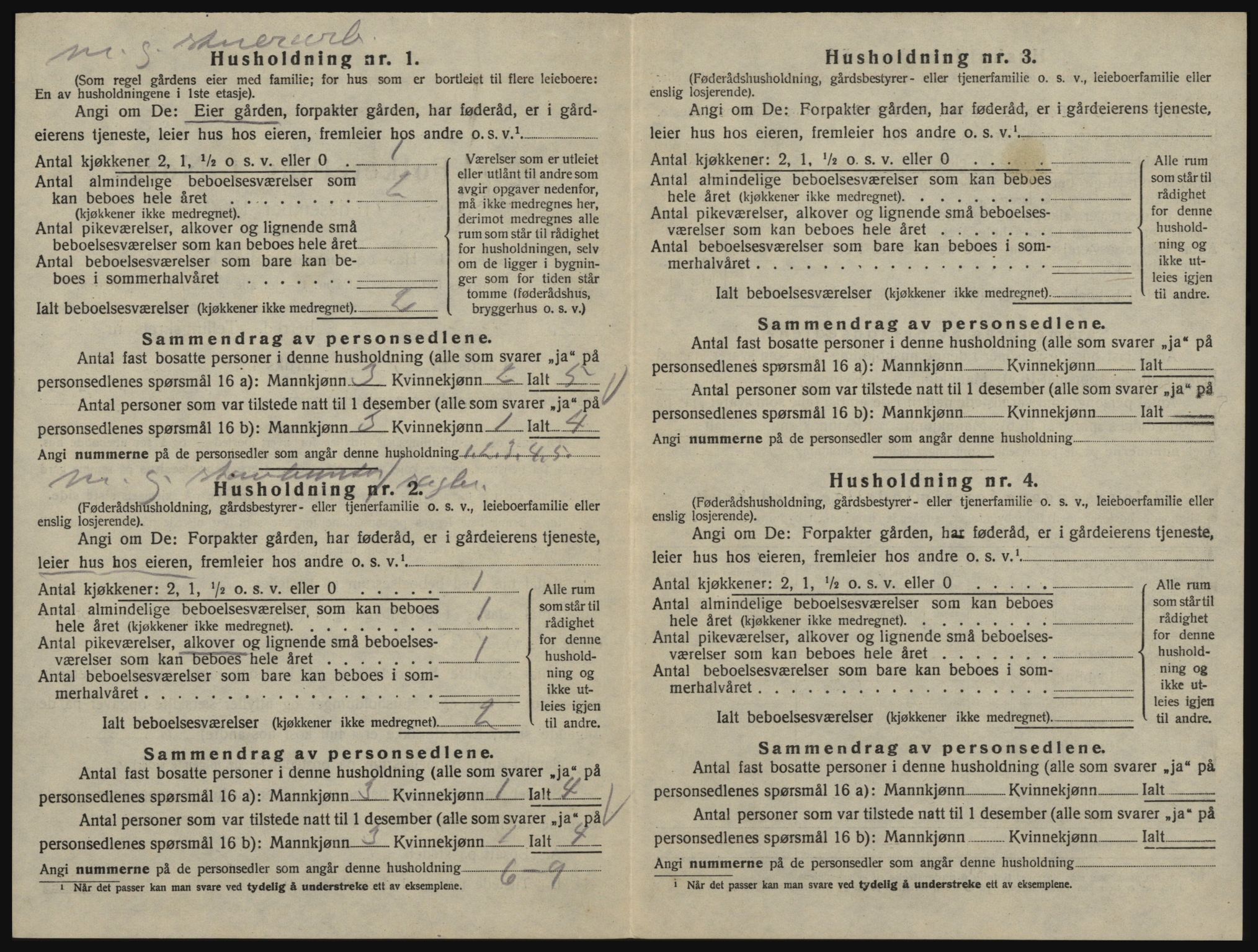 SAO, 1920 census for Glemmen, 1920, p. 2008