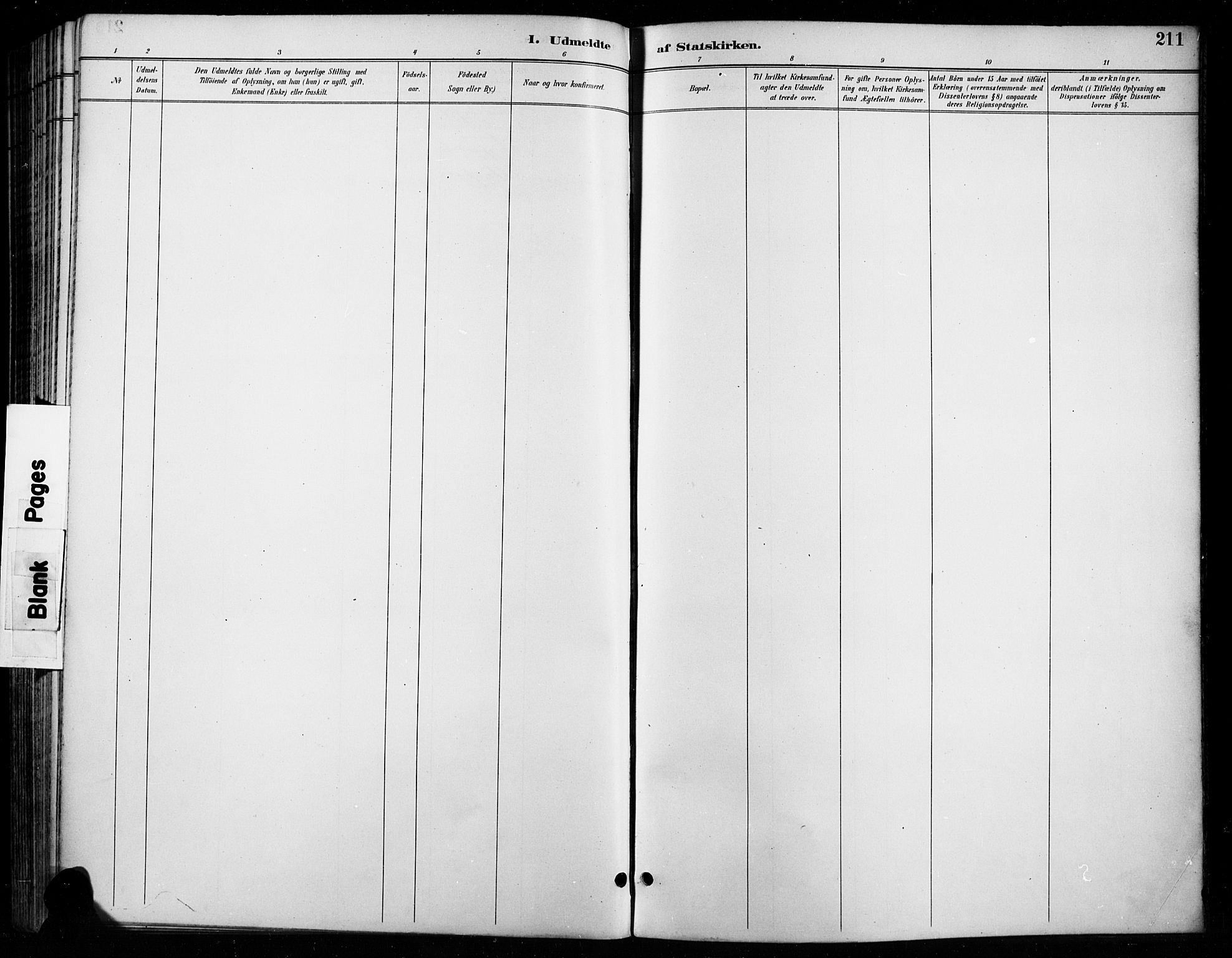 Vardal prestekontor, SAH/PREST-100/H/Ha/Haa/L0011: Parish register (official) no. 11, 1891-1901, p. 211