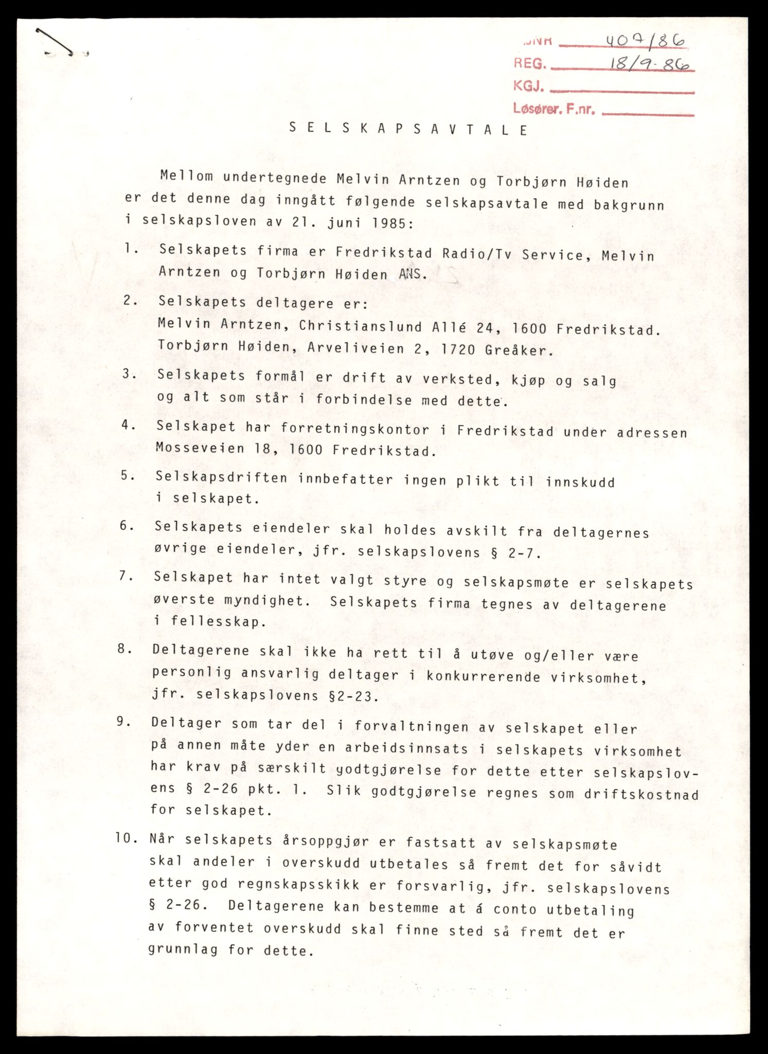 Fredrikstad tingrett, AV/SAT-A-10473/K/Kb/Kbb/L0017: Enkeltmannsforetak, aksjeselskap og andelslag, Fredrikstad R-Fry, 1944-1990, p. 3