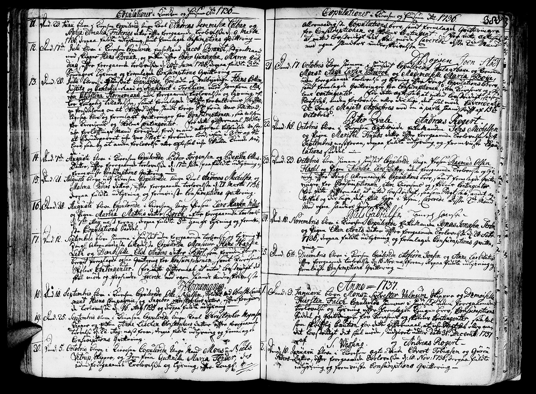 Ministerialprotokoller, klokkerbøker og fødselsregistre - Sør-Trøndelag, SAT/A-1456/602/L0103: Parish register (official) no. 602A01, 1732-1774, p. 388